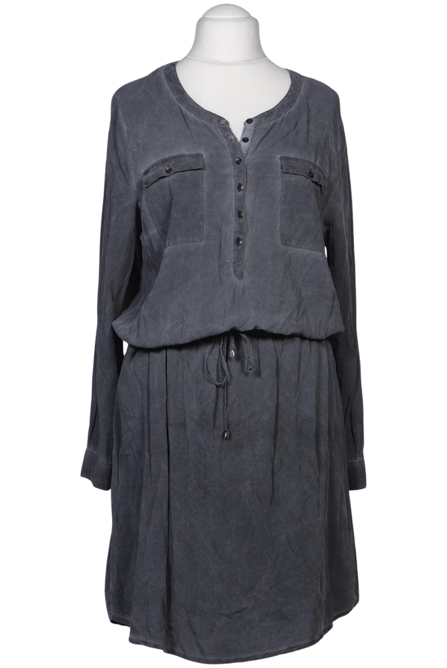 

sheego Damen Kleid, grau, Gr. 46