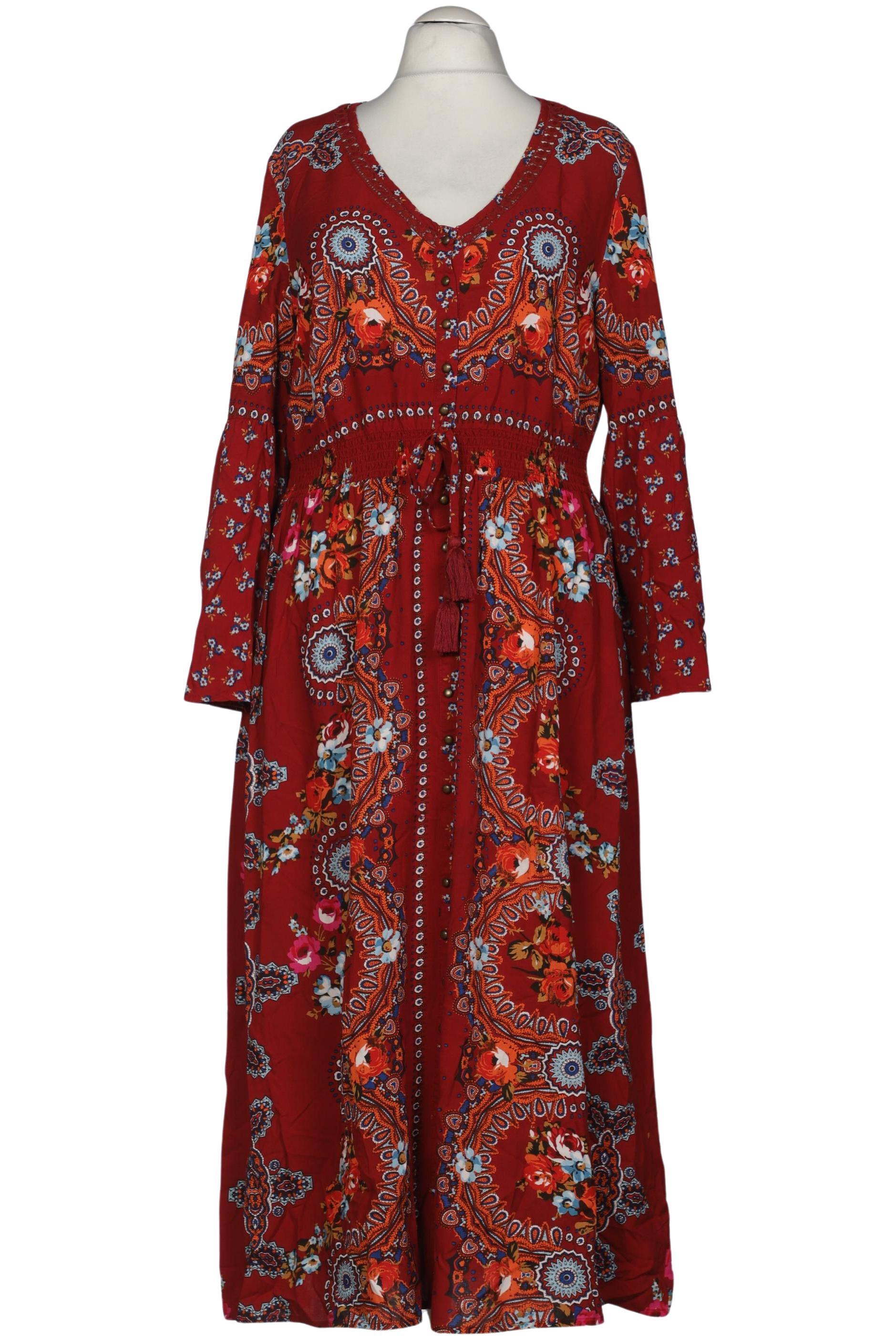 

sheego Damen Kleid, rot, Gr. 44