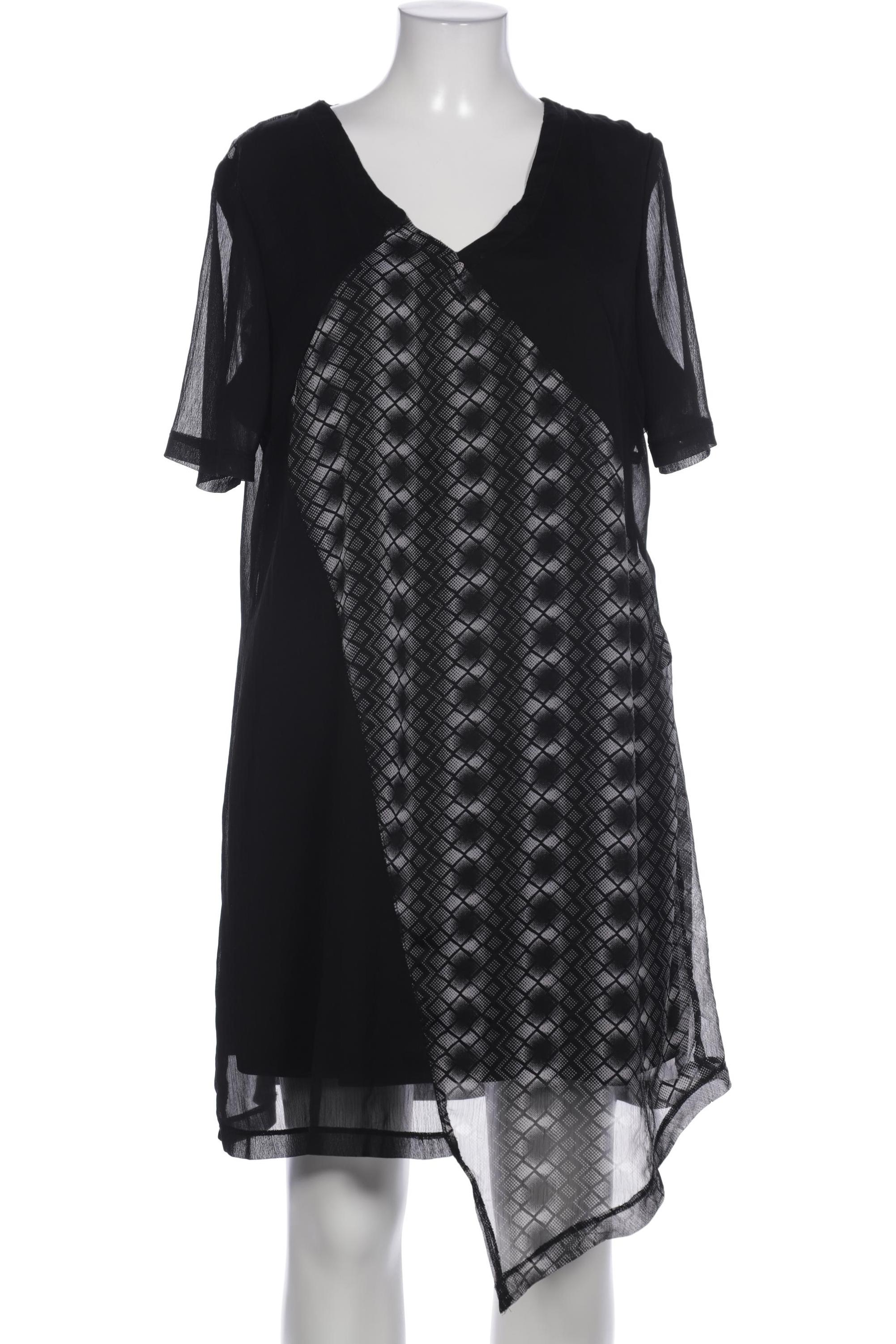

sheego Damen Kleid, schwarz, Gr. 48