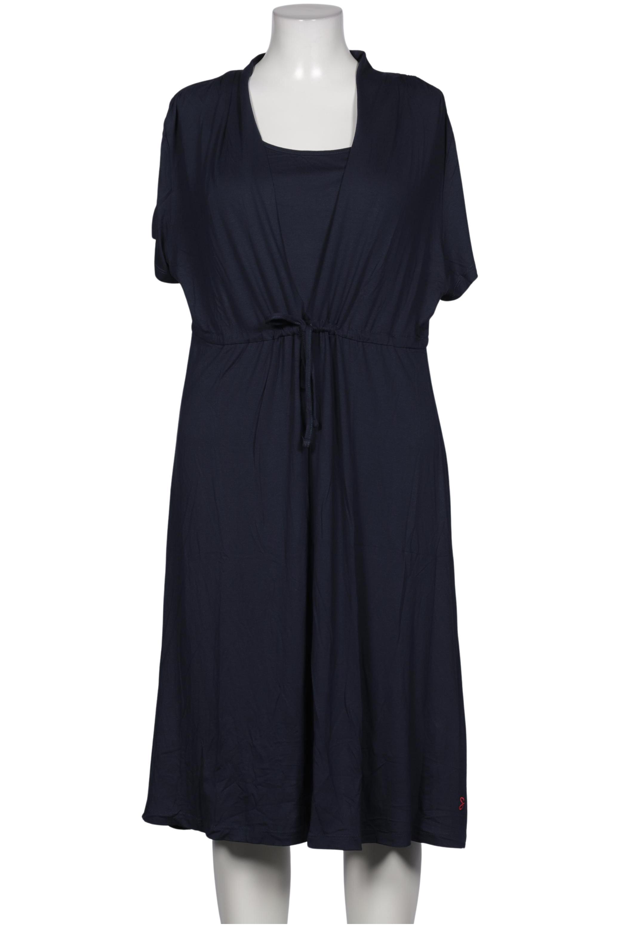 

sheego Damen Kleid, marineblau, Gr. 48