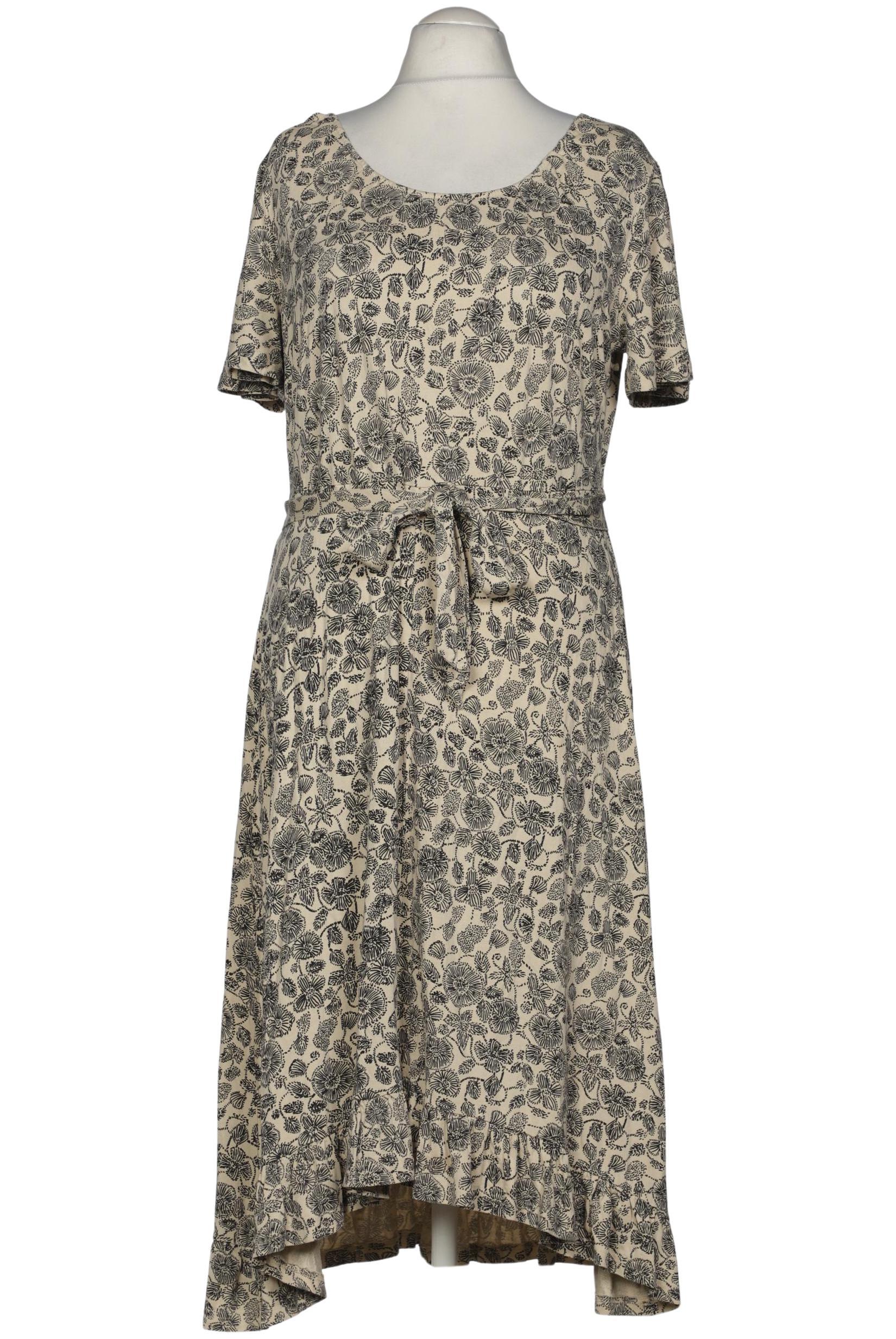 

sheego Damen Kleid, beige, Gr. 44