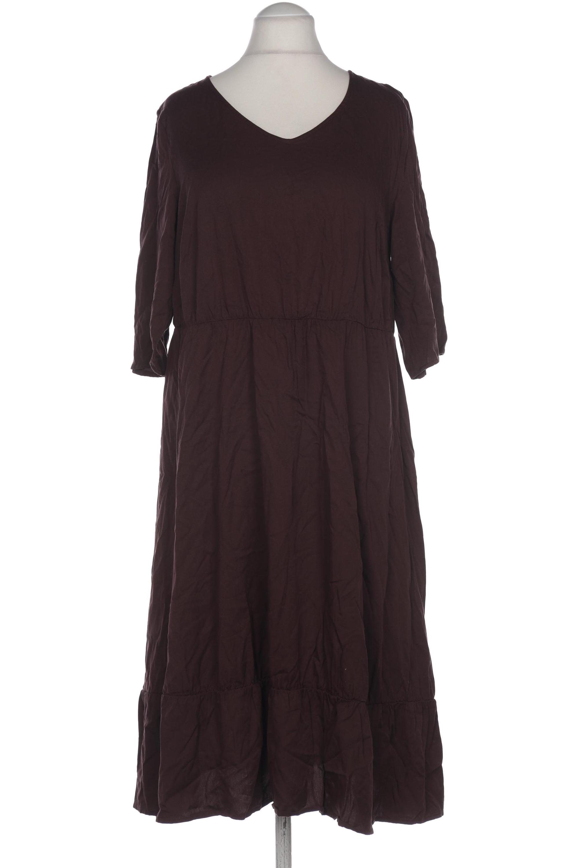 

sheego Damen Kleid, bordeaux, Gr. 46