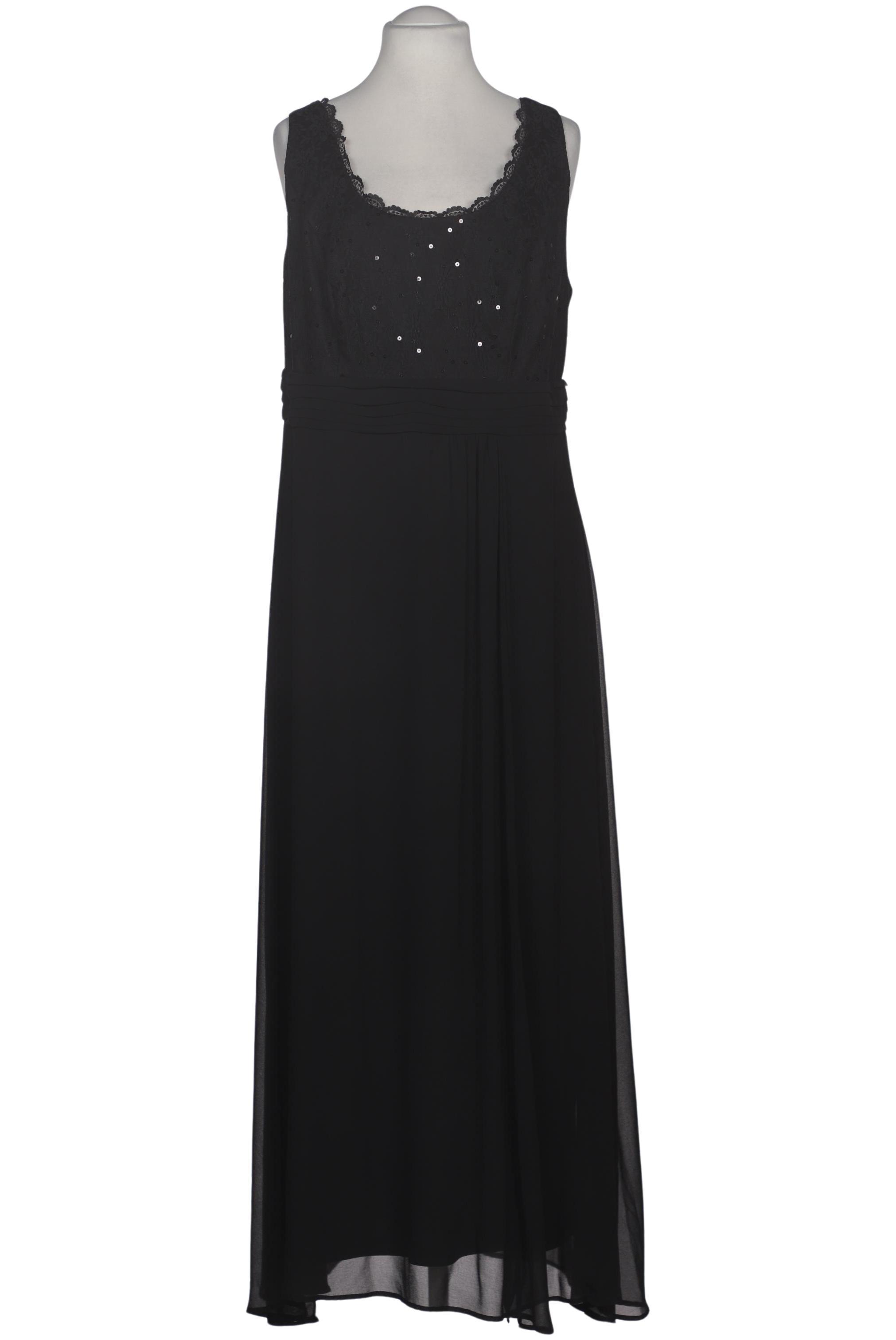 

sheego Damen Kleid, schwarz, Gr. 48