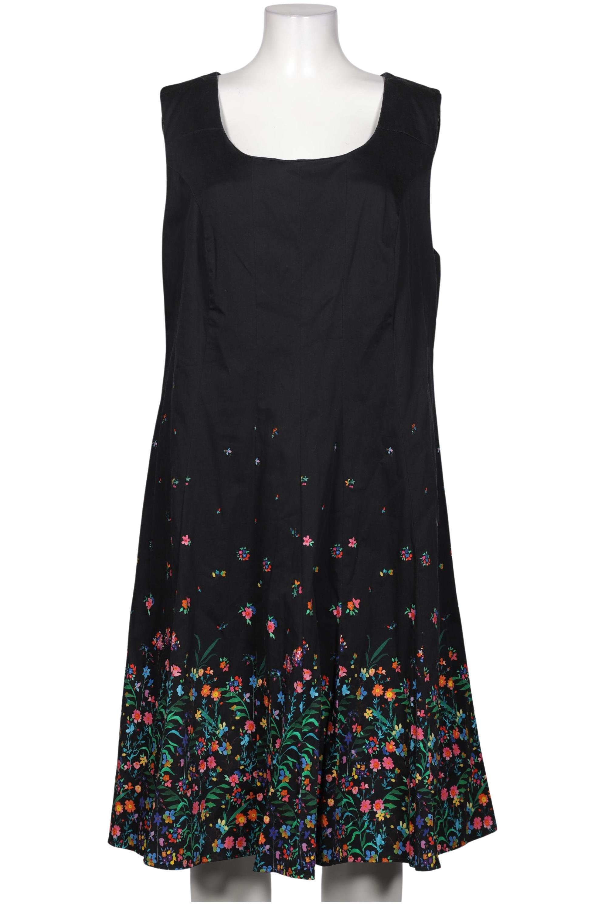 

sheego Damen Kleid, schwarz, Gr. 52