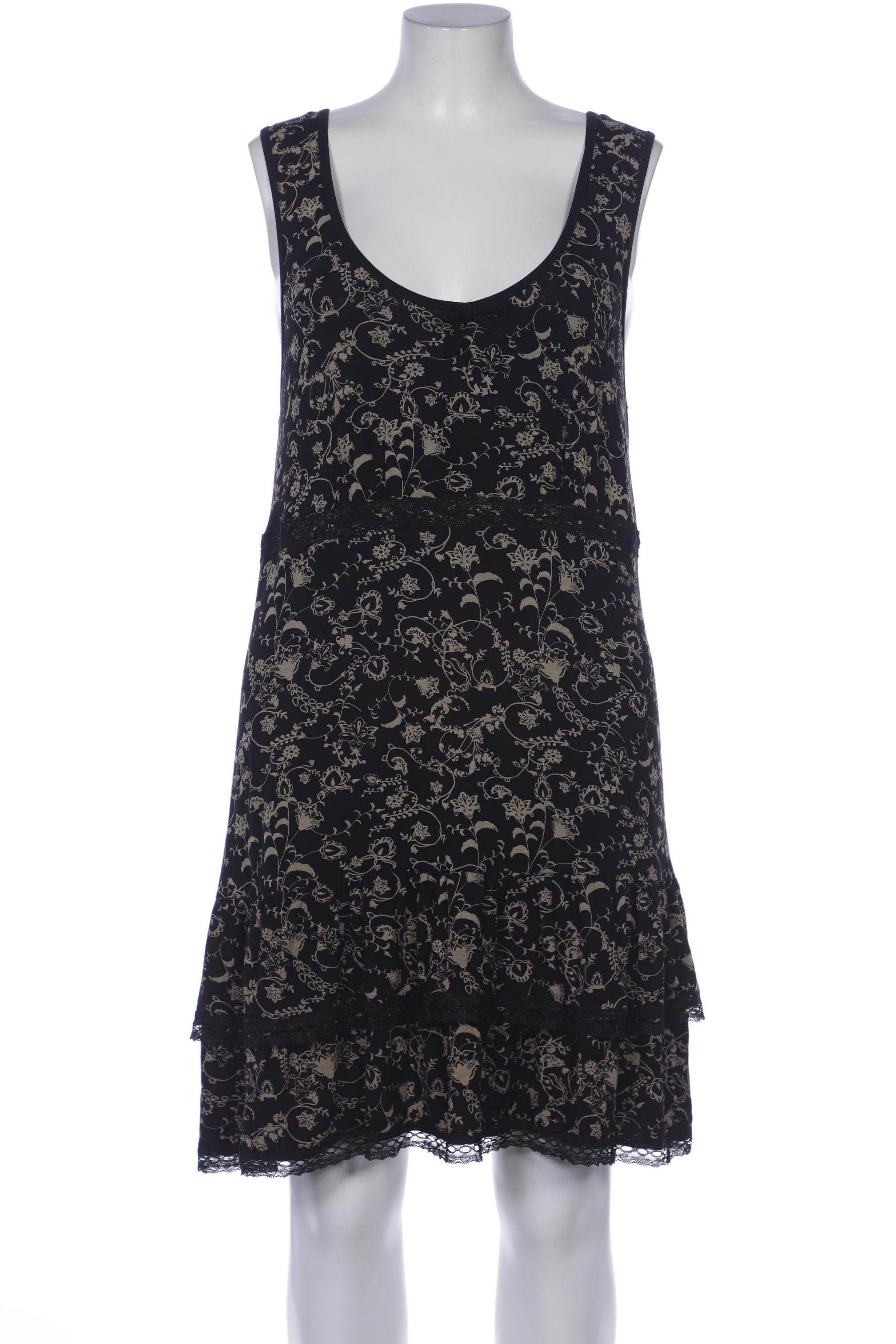 

sheego Damen Kleid, schwarz, Gr. 46