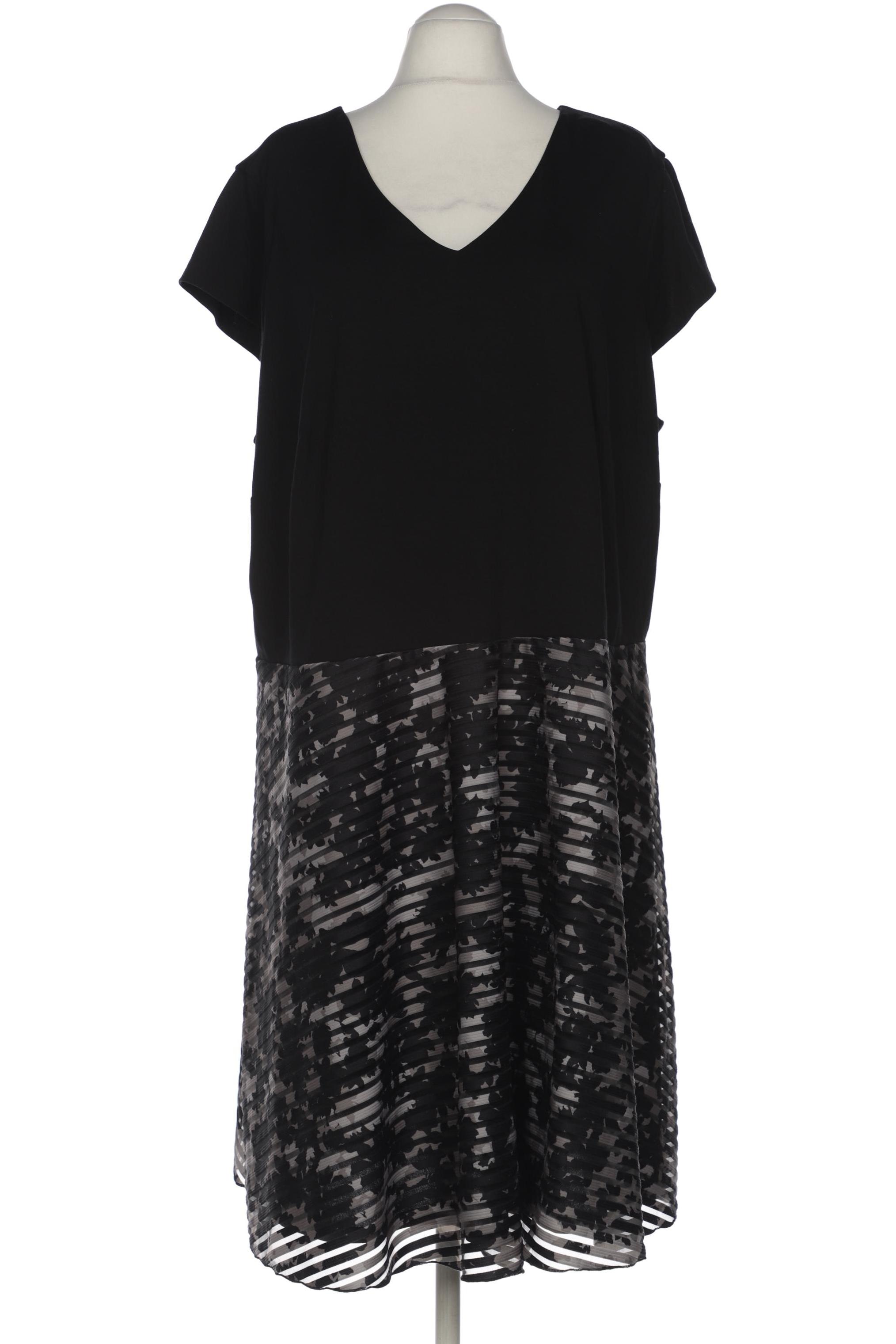 

sheego Damen Kleid, schwarz, Gr. 56