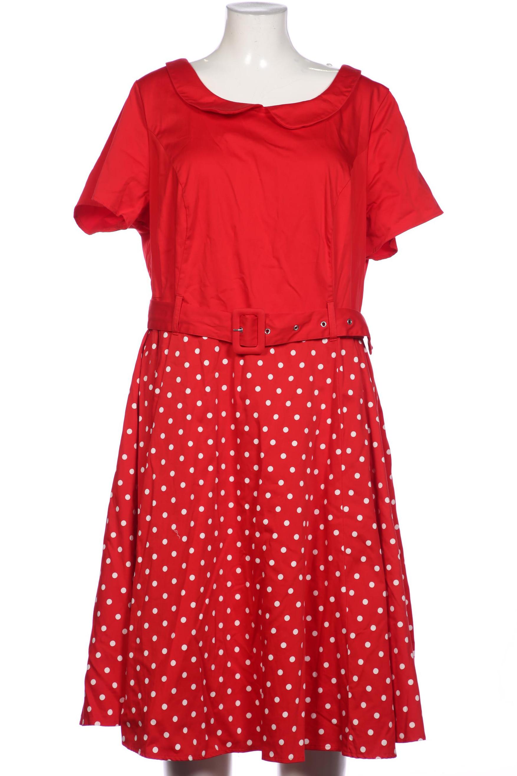 

sheego Damen Kleid, rot, Gr. 52