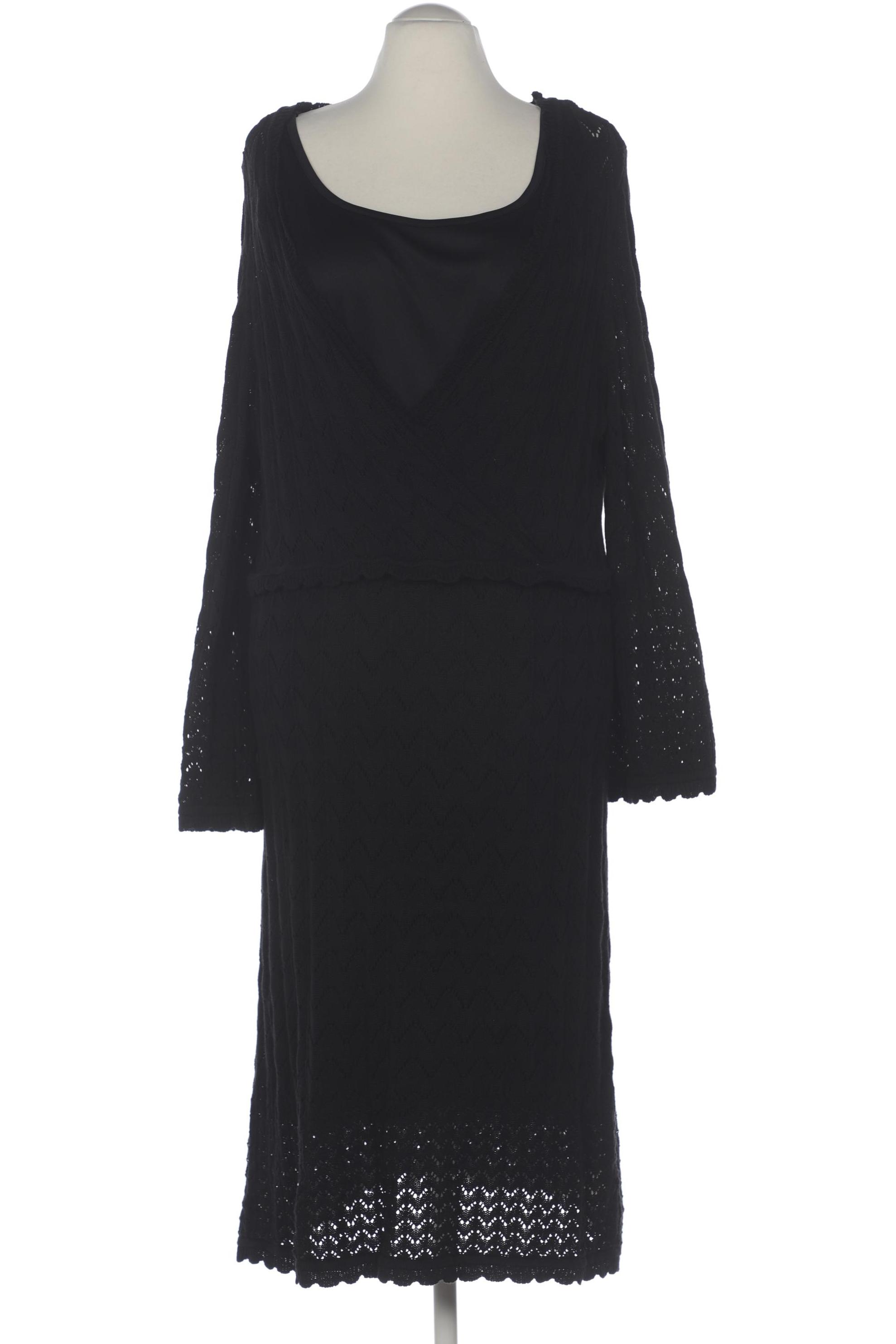 

sheego Damen Kleid, schwarz, Gr. 52