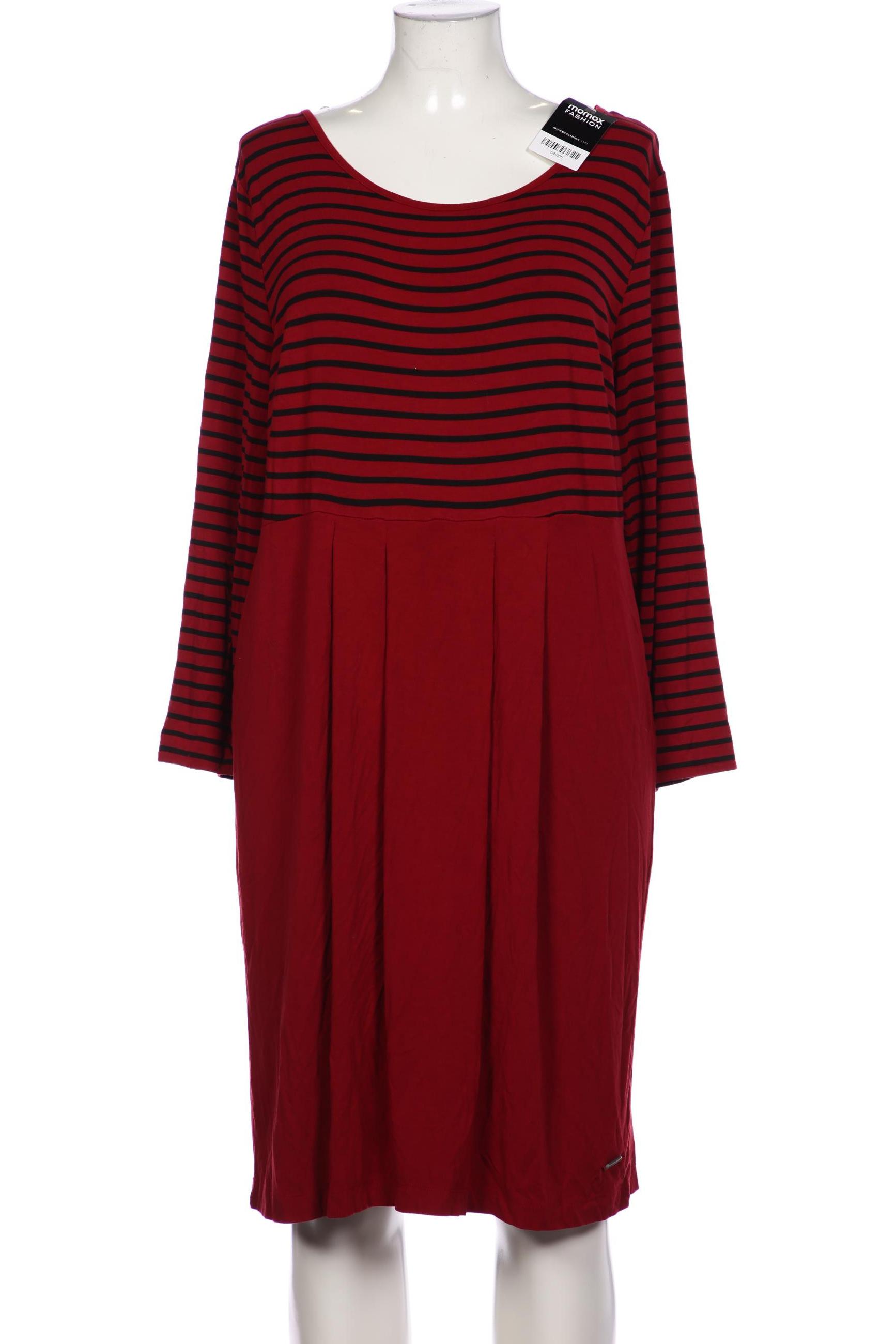 

sheego Damen Kleid, bordeaux, Gr. 46