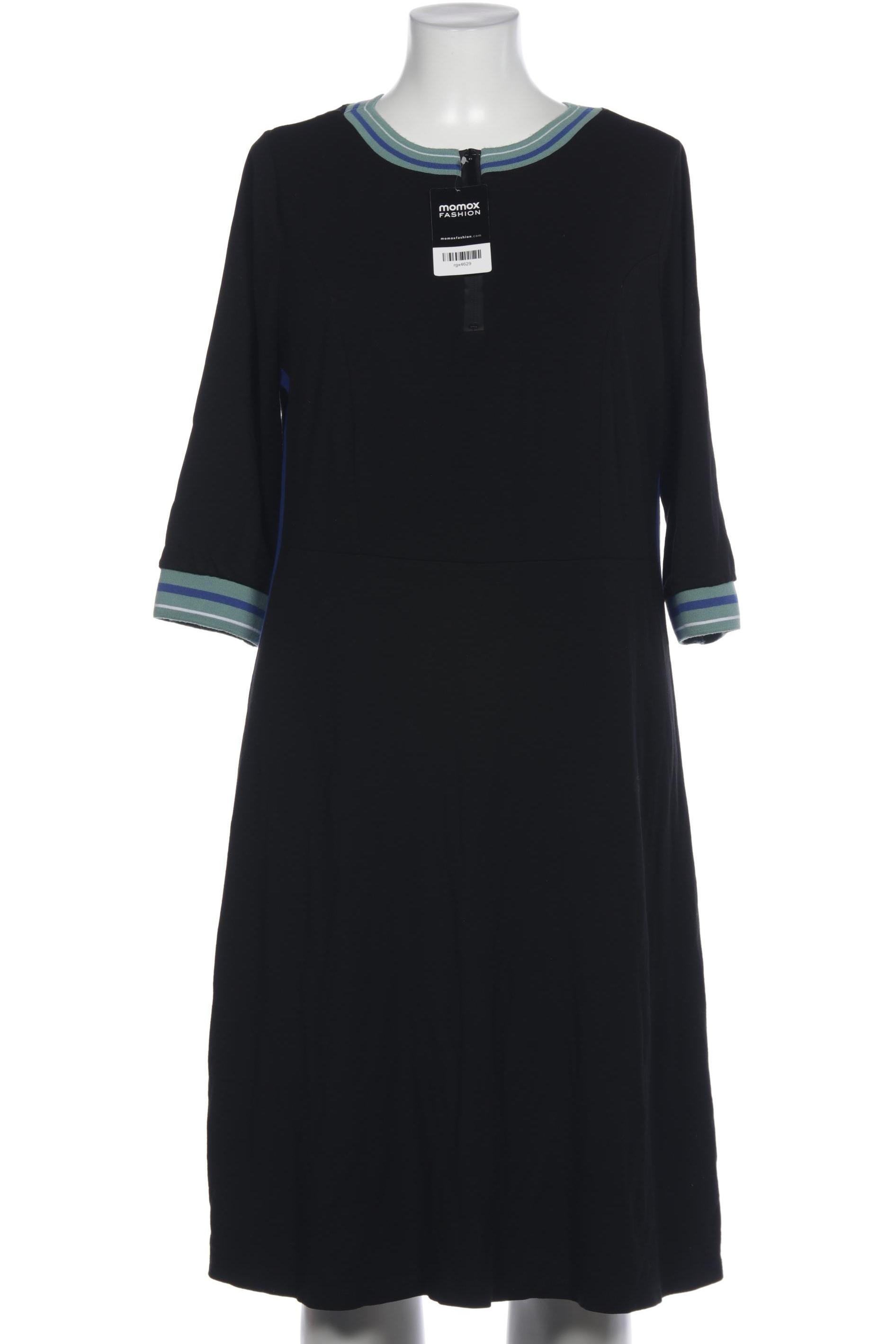 

sheego Damen Kleid, schwarz, Gr. 46