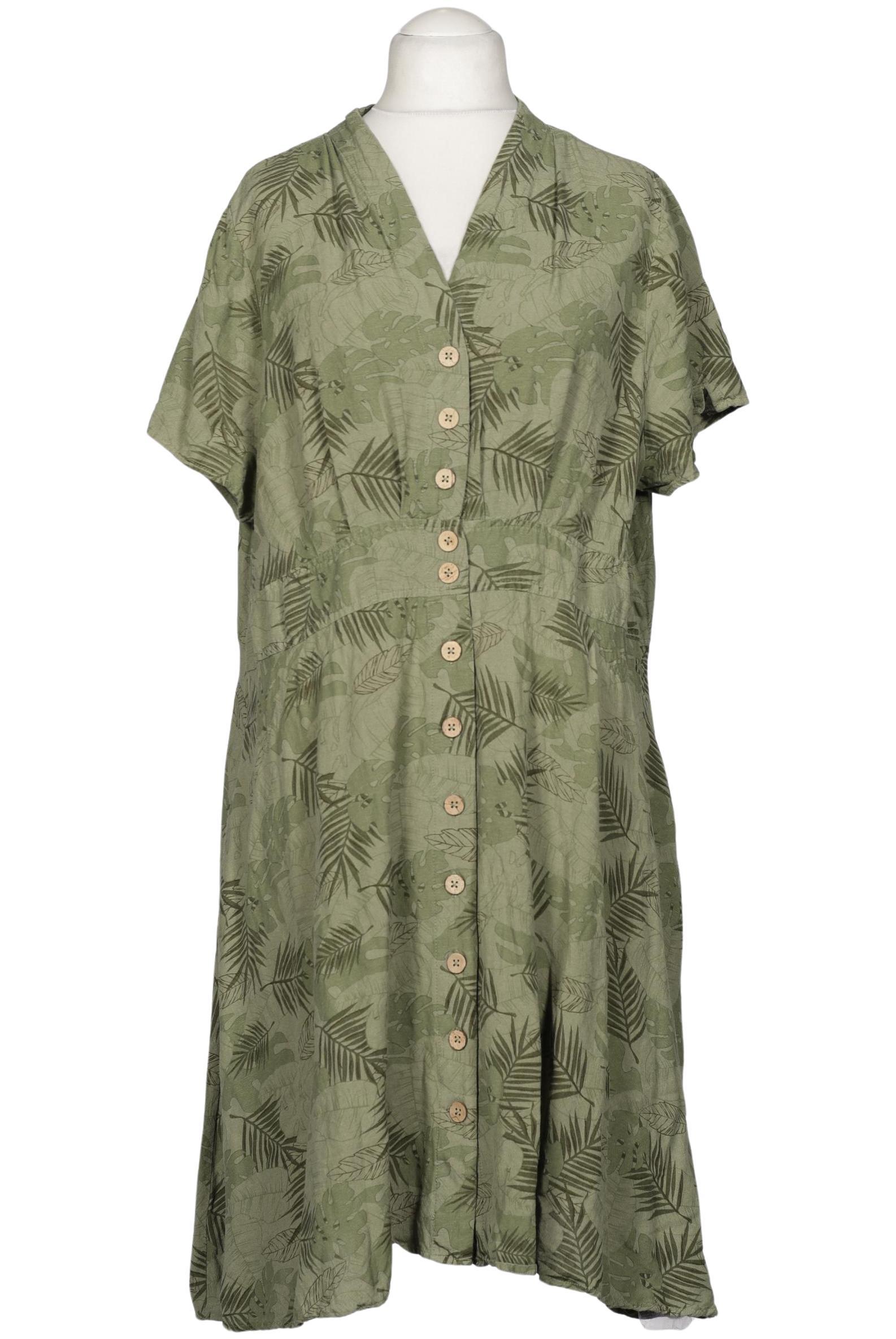 

sheego Damen Kleid, grün, Gr. 52