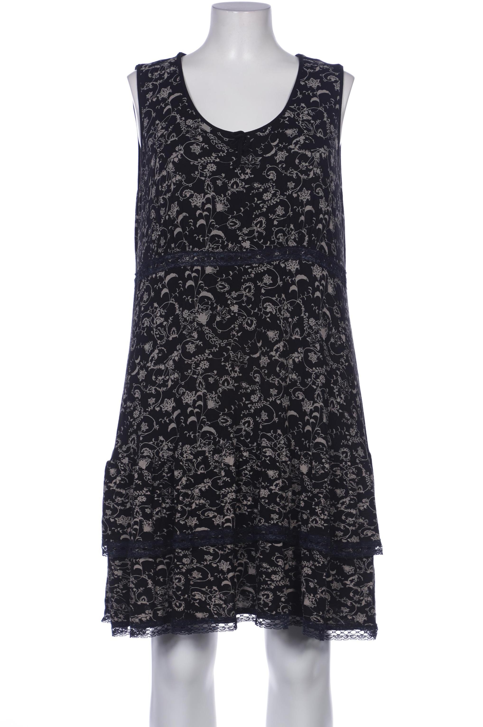 

sheego Damen Kleid, schwarz, Gr. 48