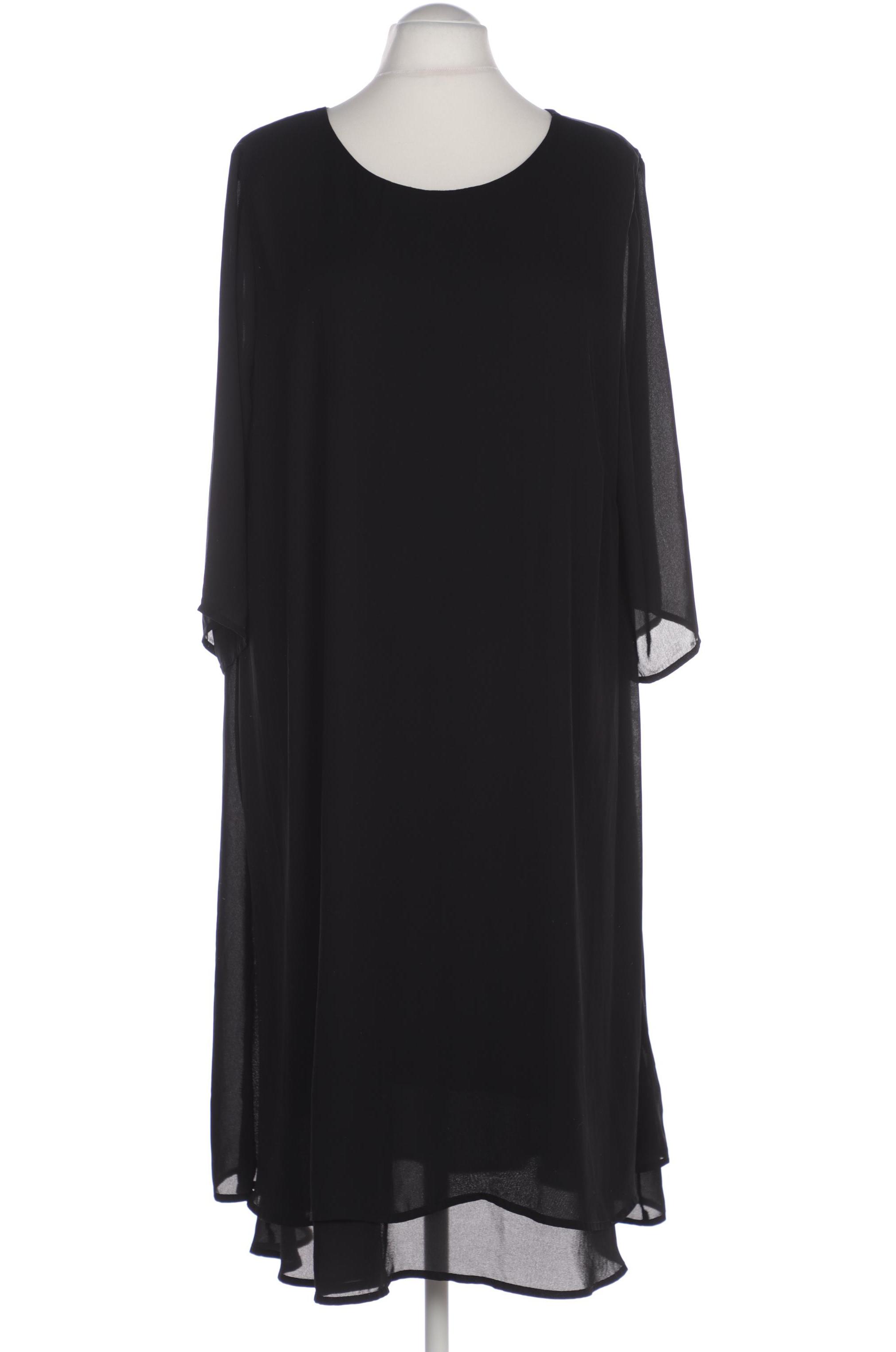 

sheego Damen Kleid, schwarz, Gr. 52