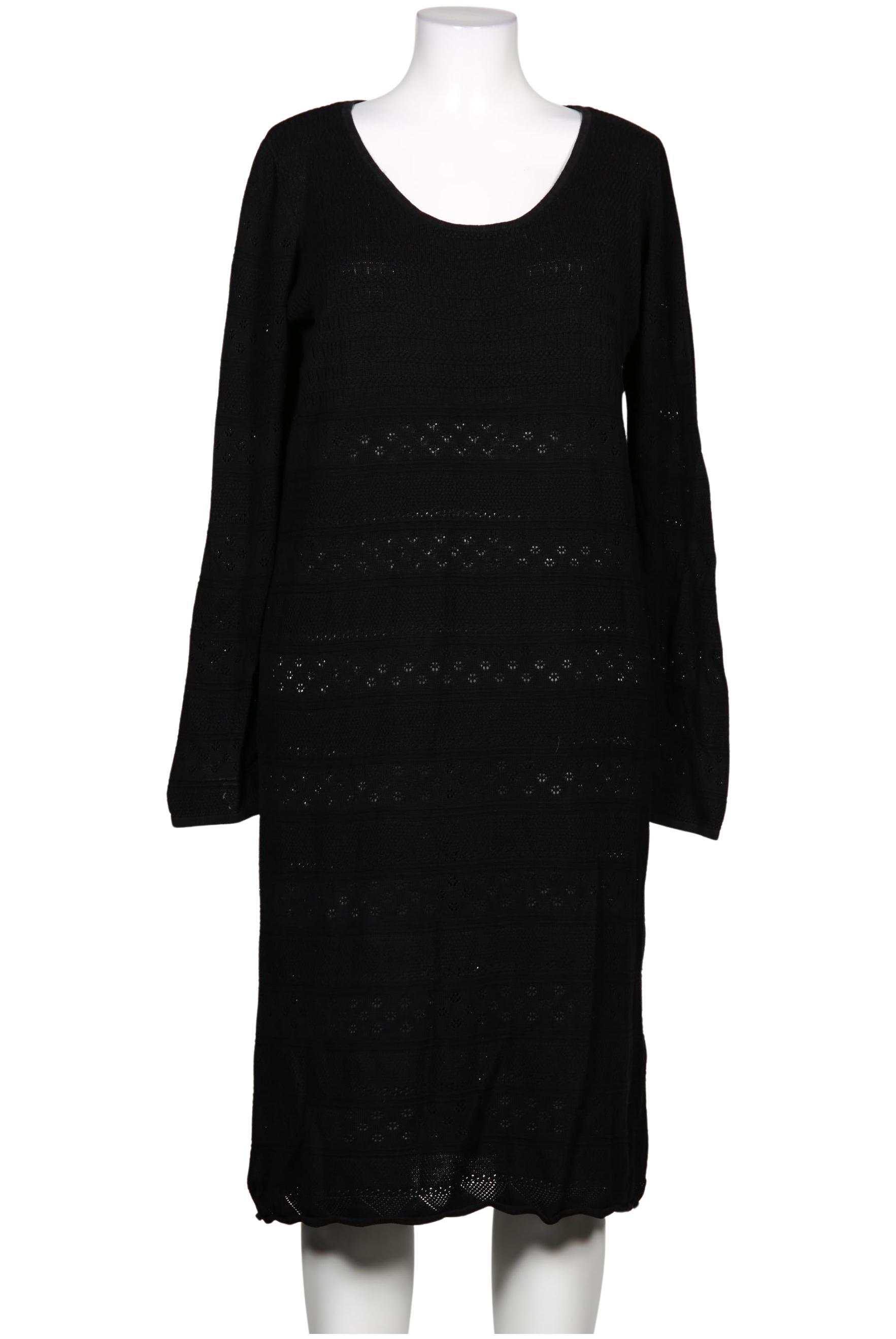 

sheego Damen Kleid, schwarz, Gr. 46