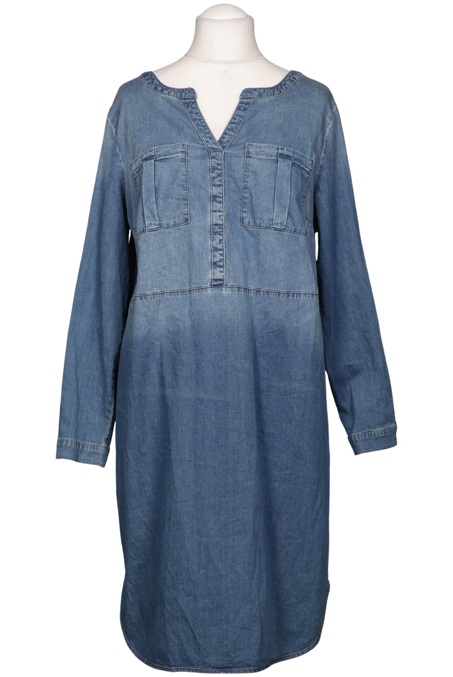 

sheego Damen Kleid, blau, Gr. 46