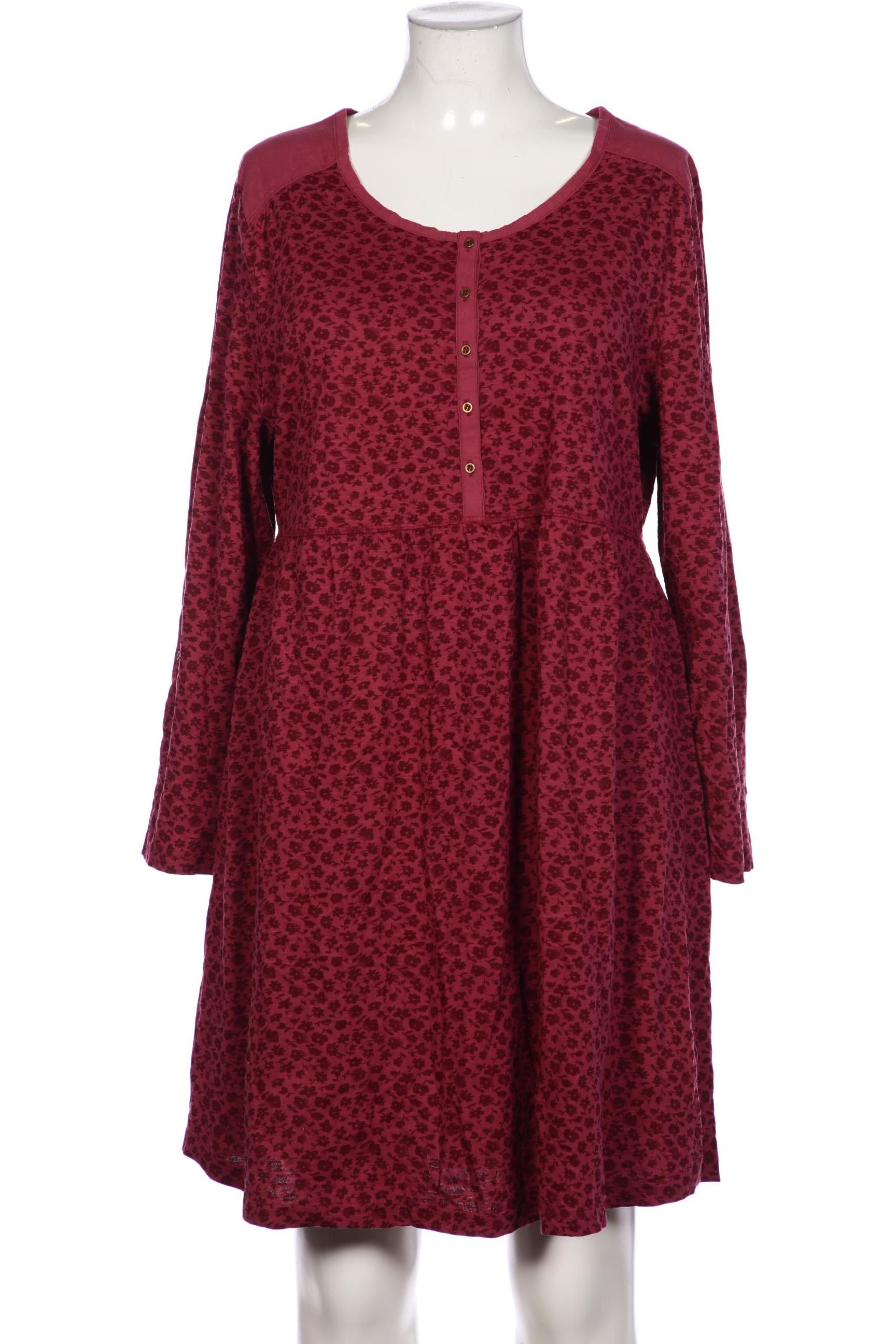 

sheego Damen Kleid, bordeaux, Gr. 48