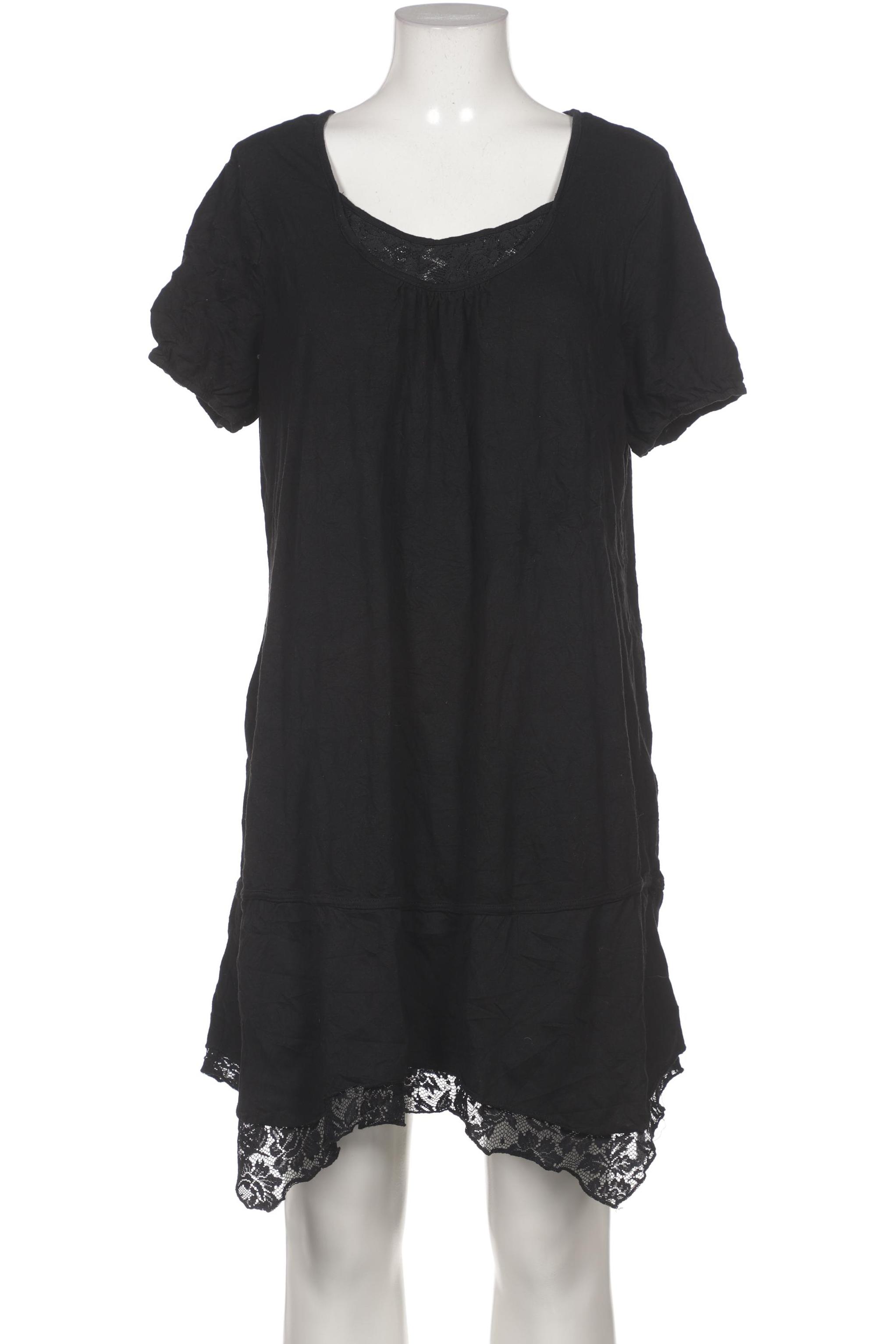 

sheego Damen Kleid, schwarz, Gr. 46