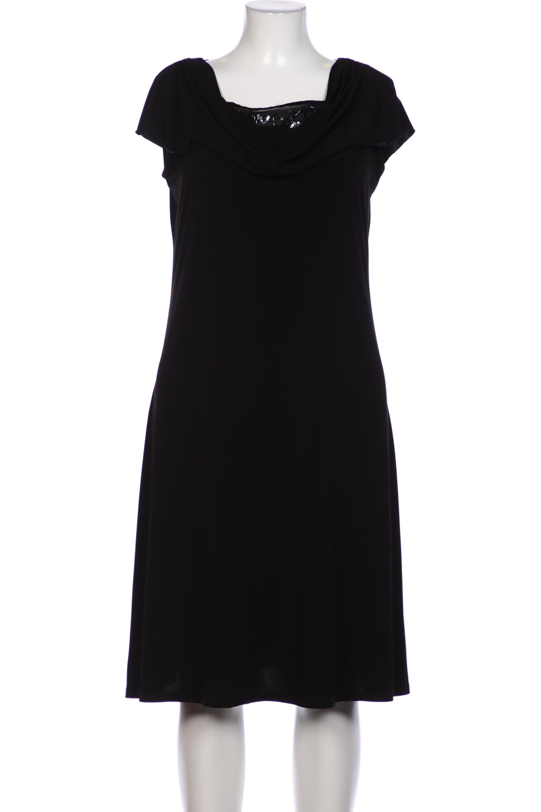 

sheego Damen Kleid, schwarz, Gr. 46