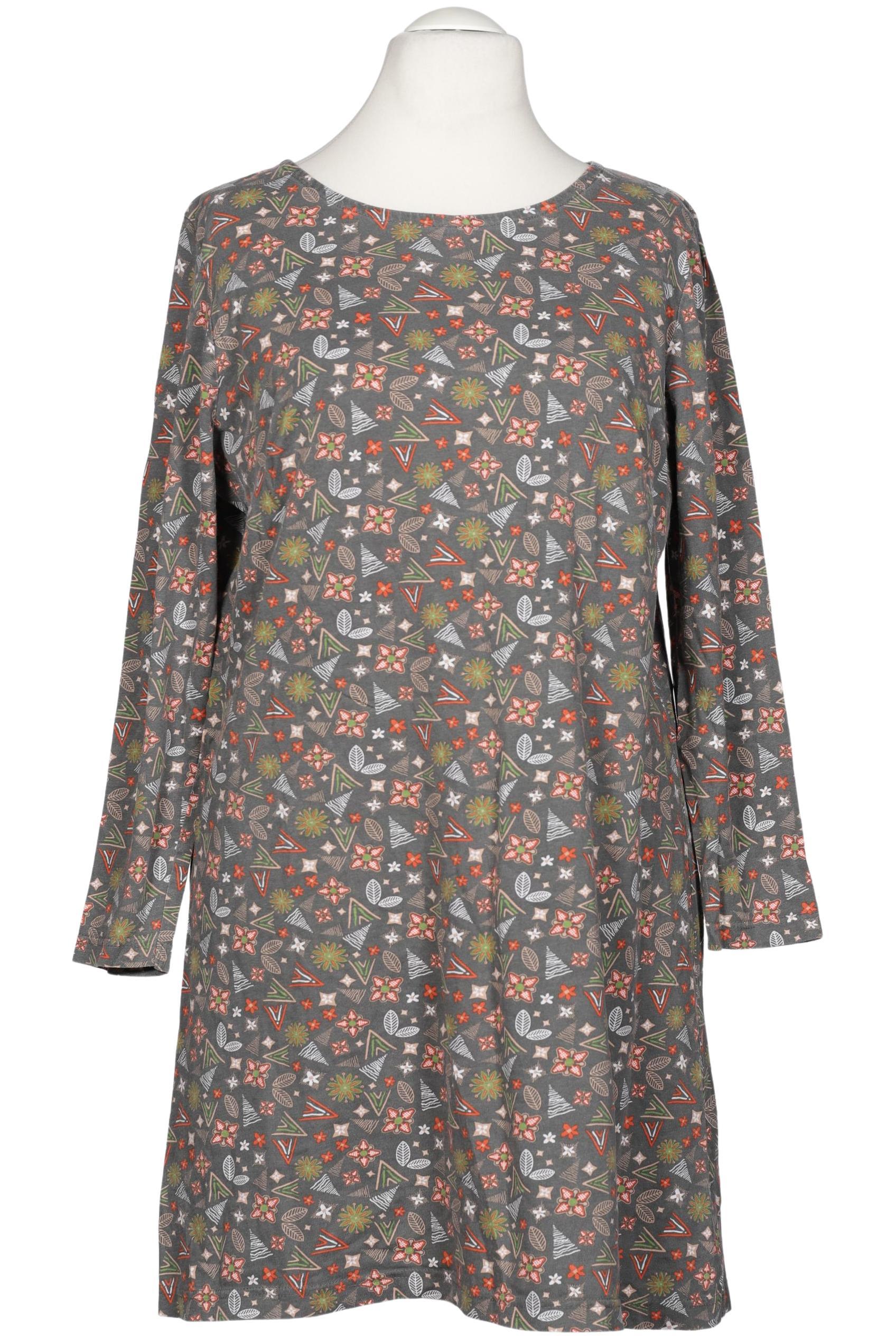 

sheego Damen Kleid, grau, Gr. 46