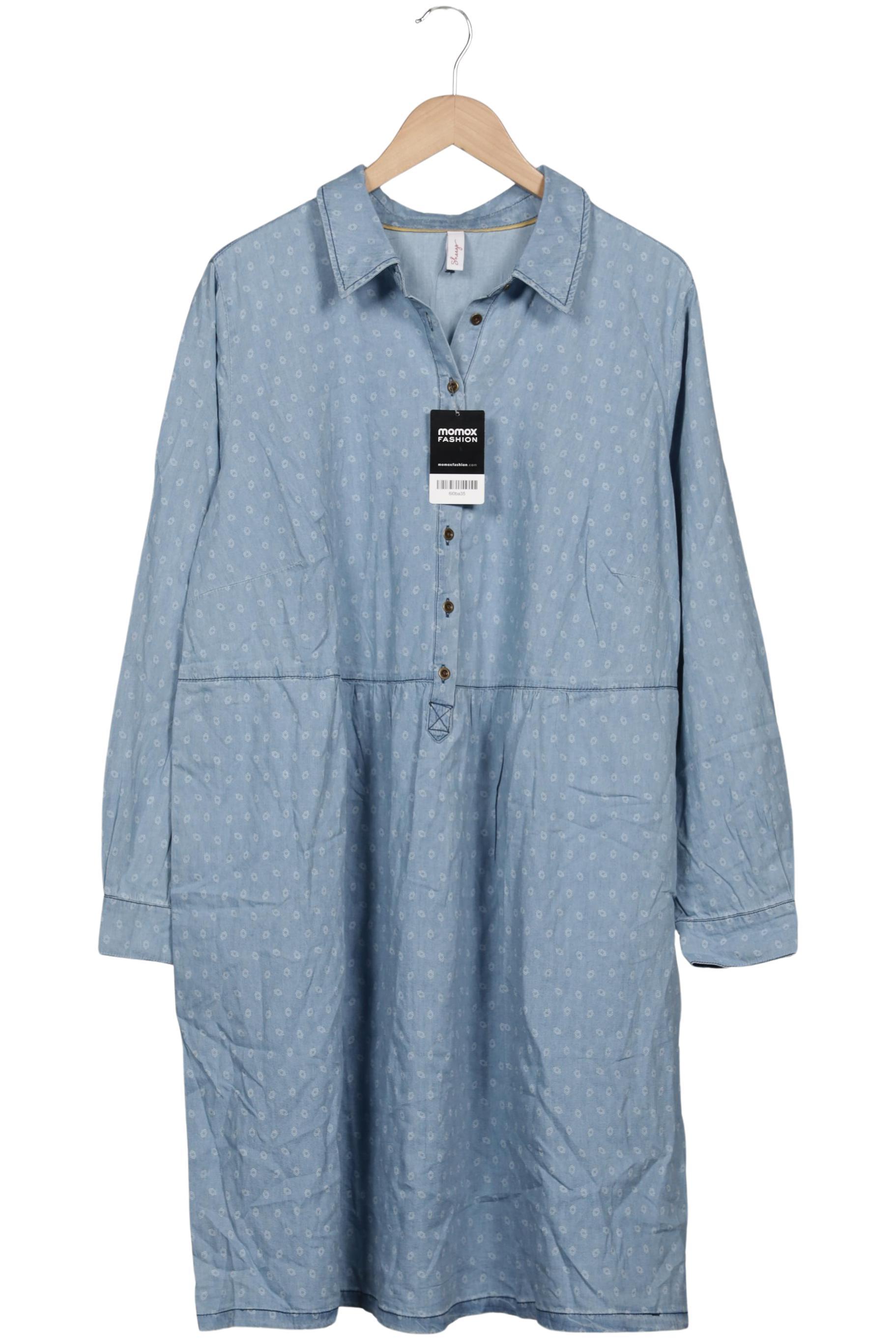 

sheego Damen Kleid, blau, Gr. 50