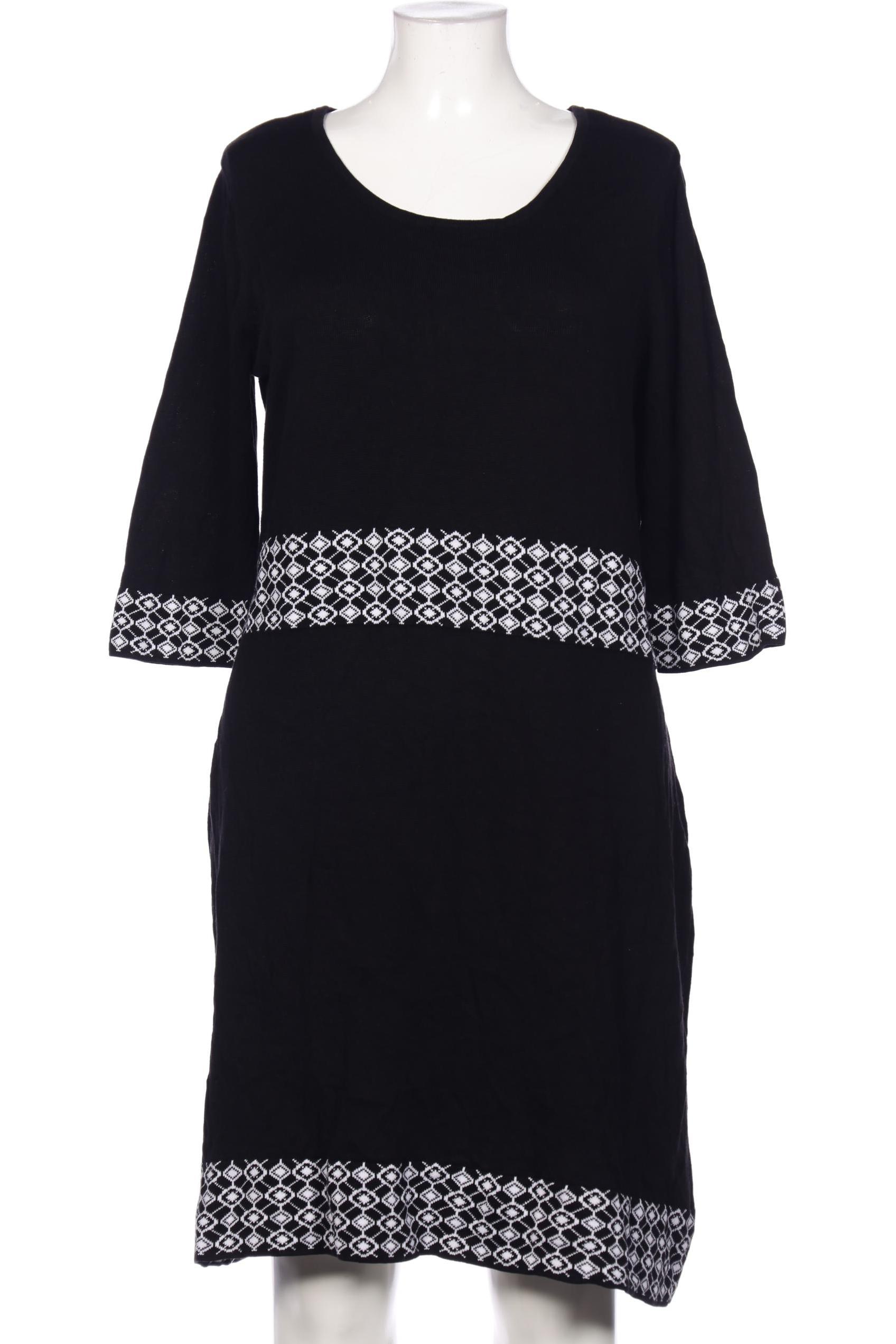 

sheego Damen Kleid, schwarz, Gr. 48