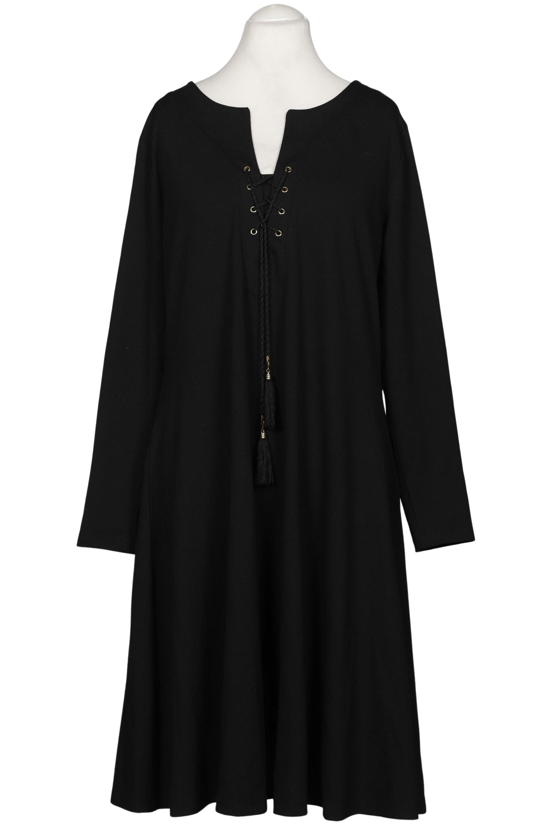 

sheego Damen Kleid, schwarz, Gr. 48