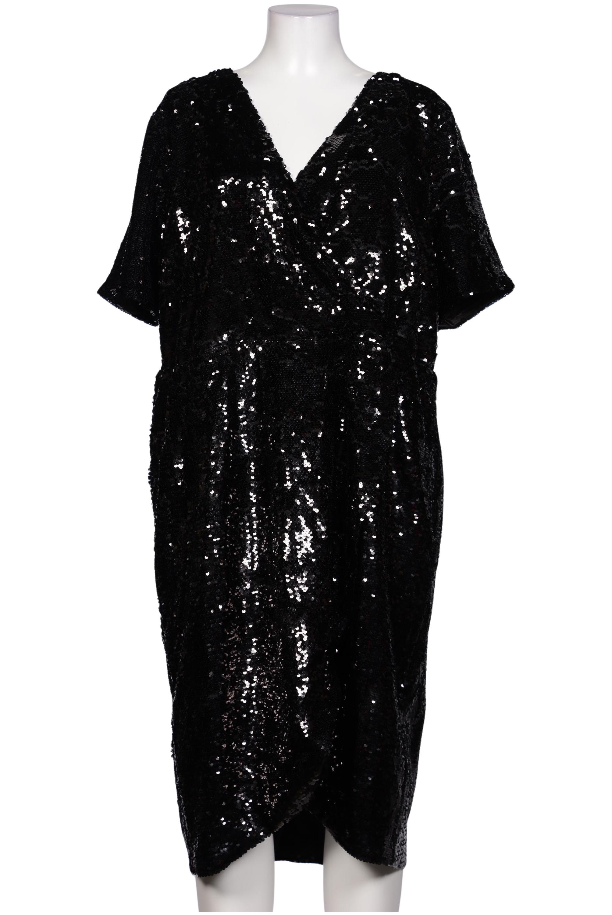 

sheego Damen Kleid, schwarz, Gr. 50