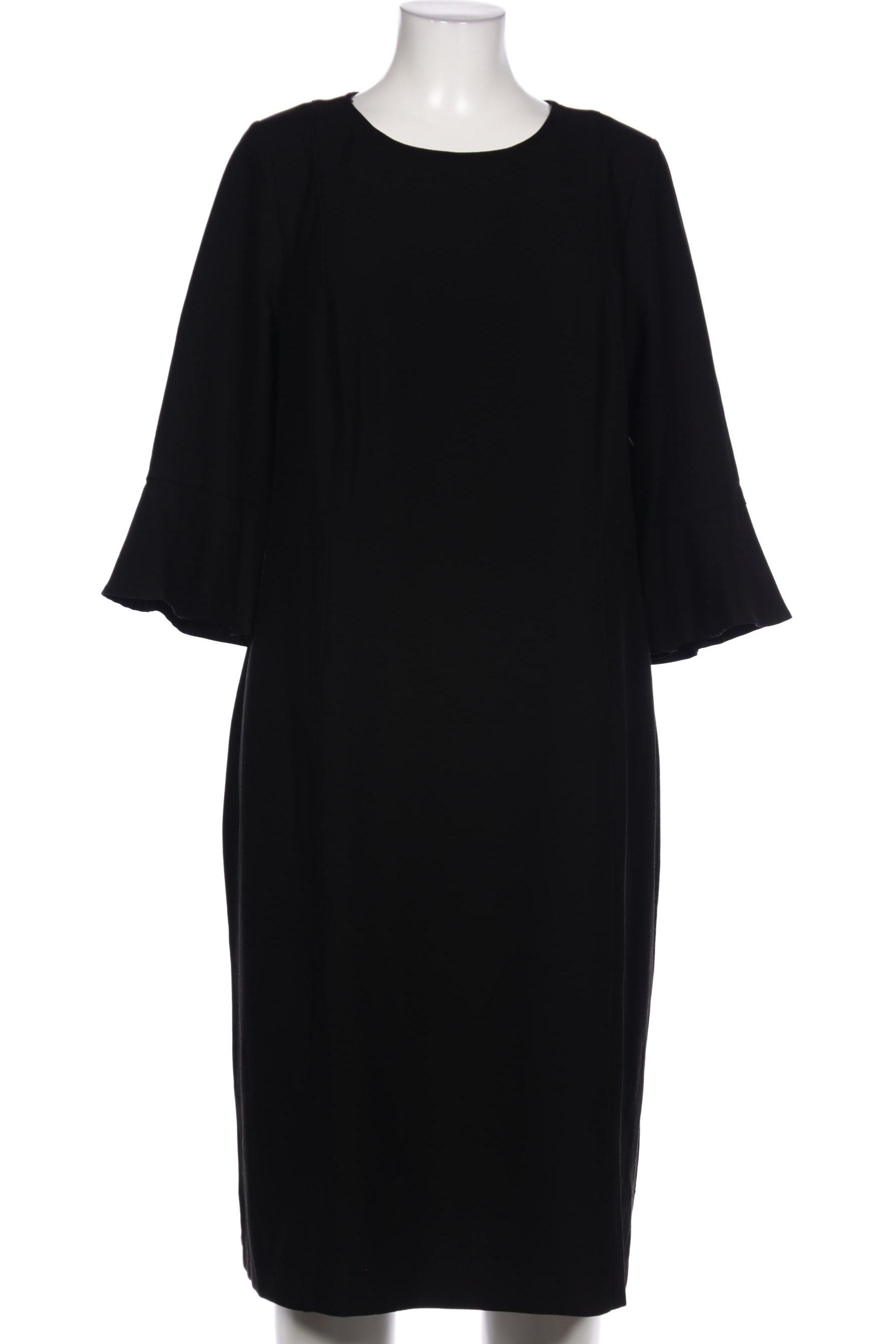 

sheego Damen Kleid, schwarz, Gr. 46