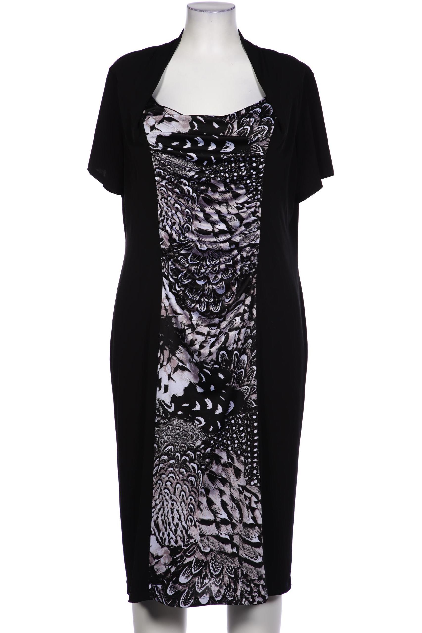 

sheego Damen Kleid, schwarz, Gr. 50