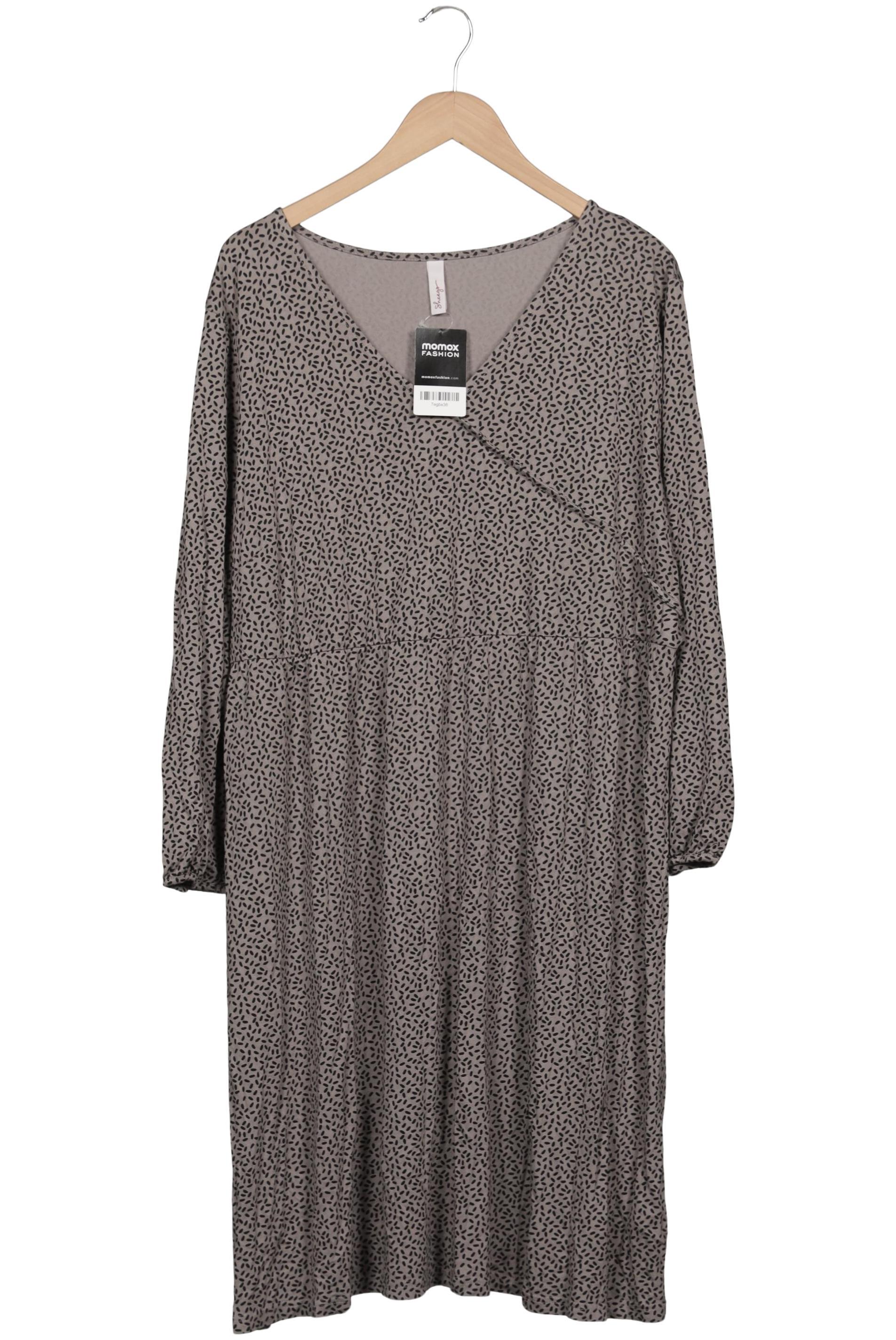 

sheego Damen Kleid, grau, Gr. 50