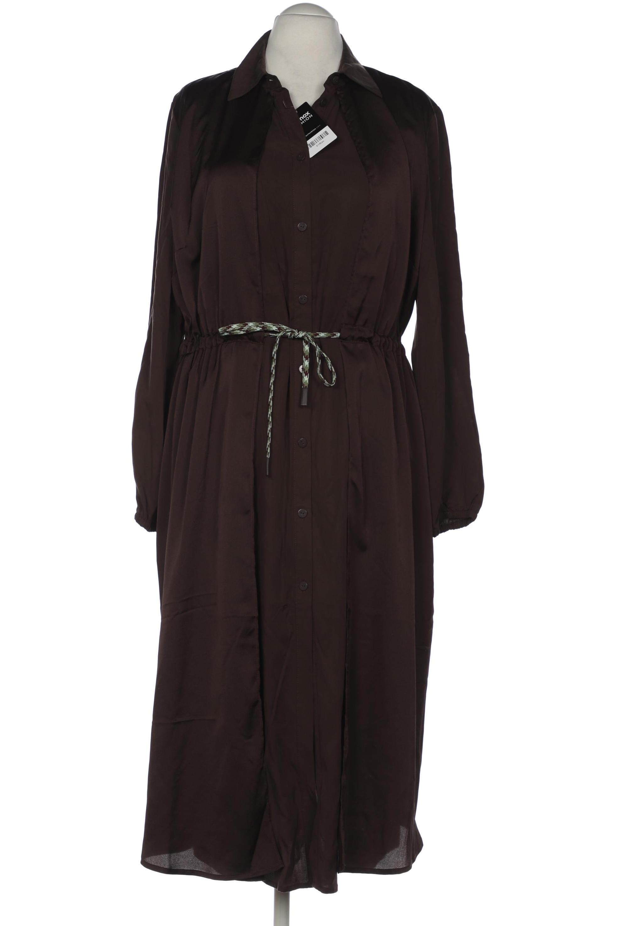 

sheego Damen Kleid, braun, Gr. 44
