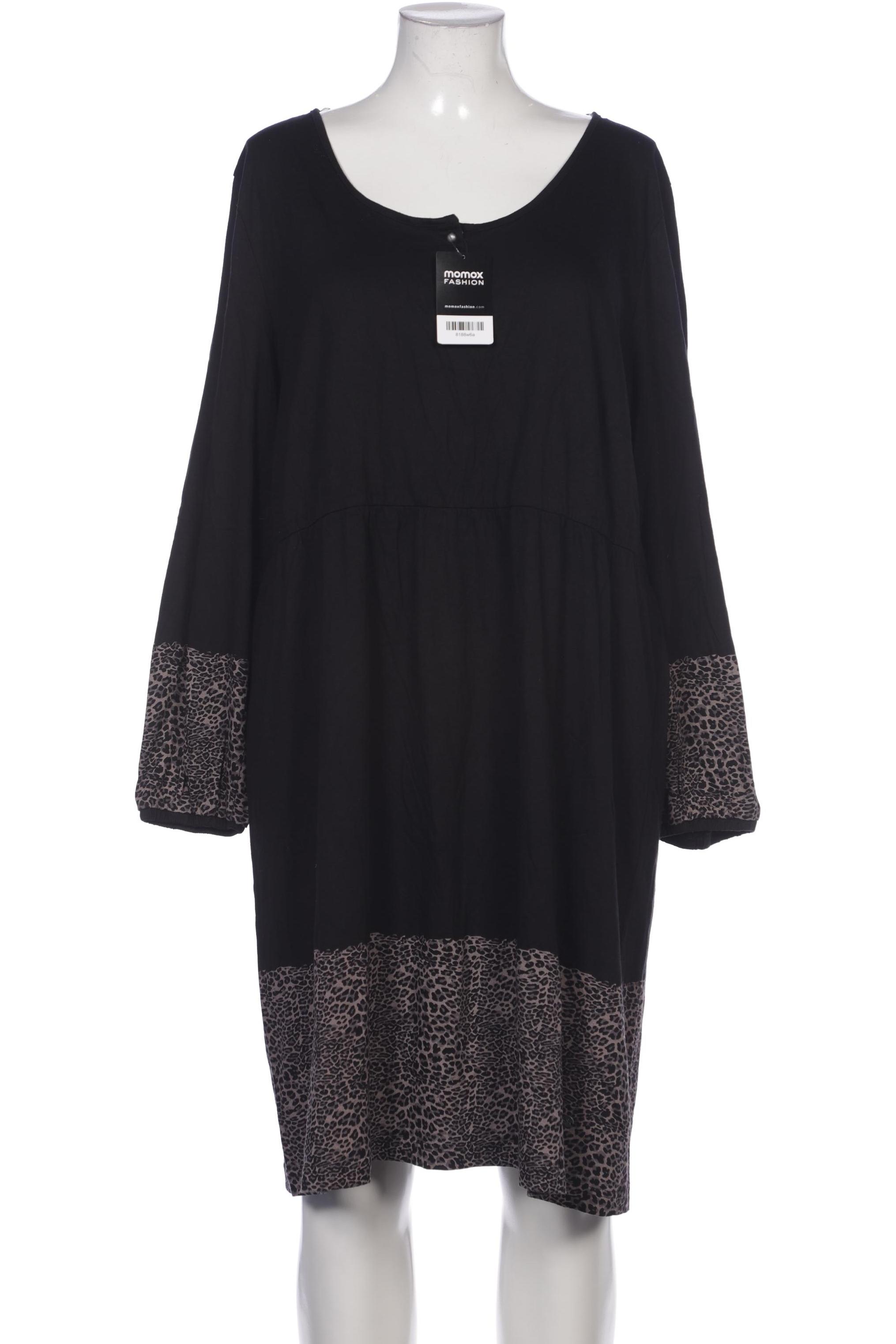 

sheego Damen Kleid, schwarz, Gr. 52