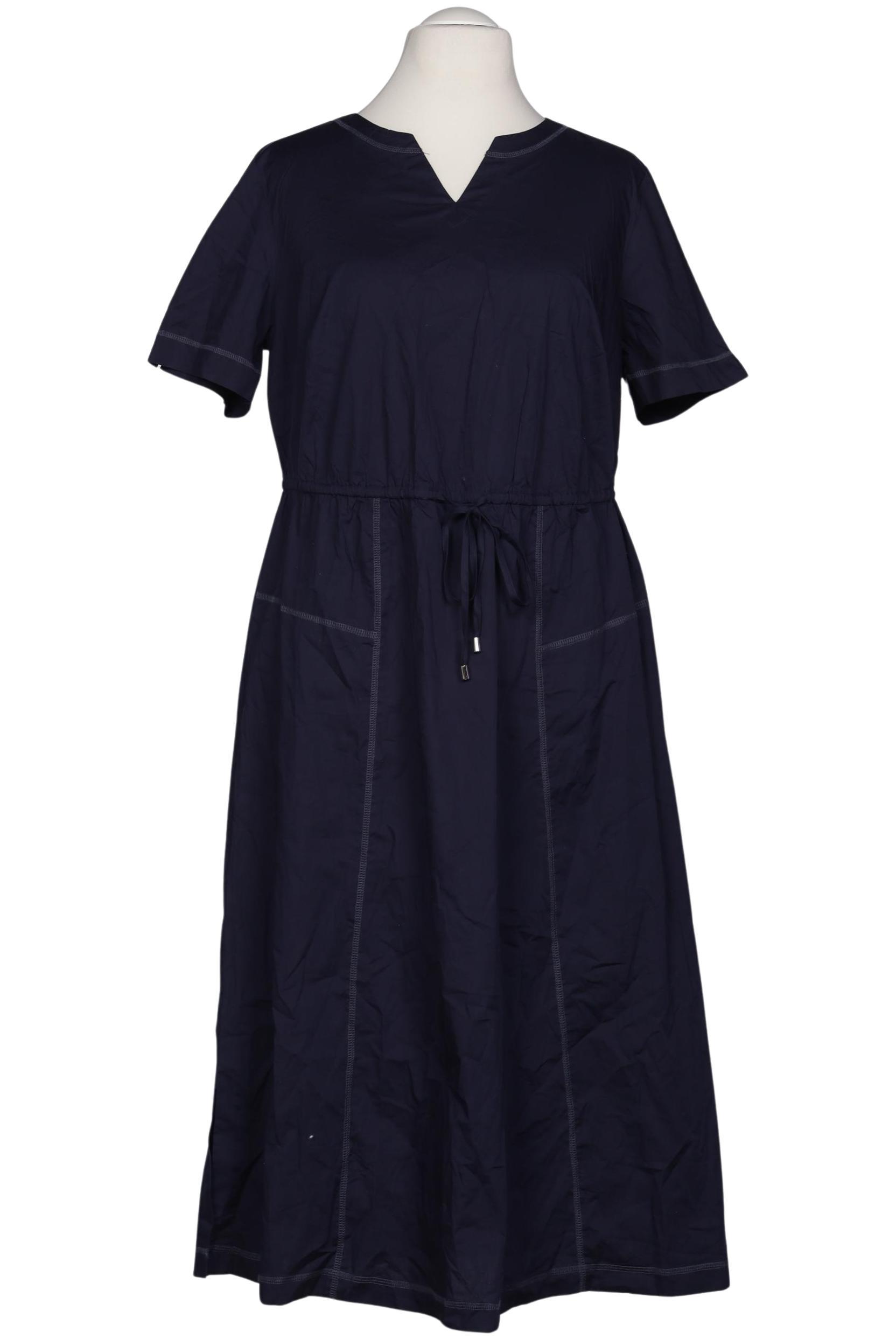

sheego Damen Kleid, marineblau, Gr. 46