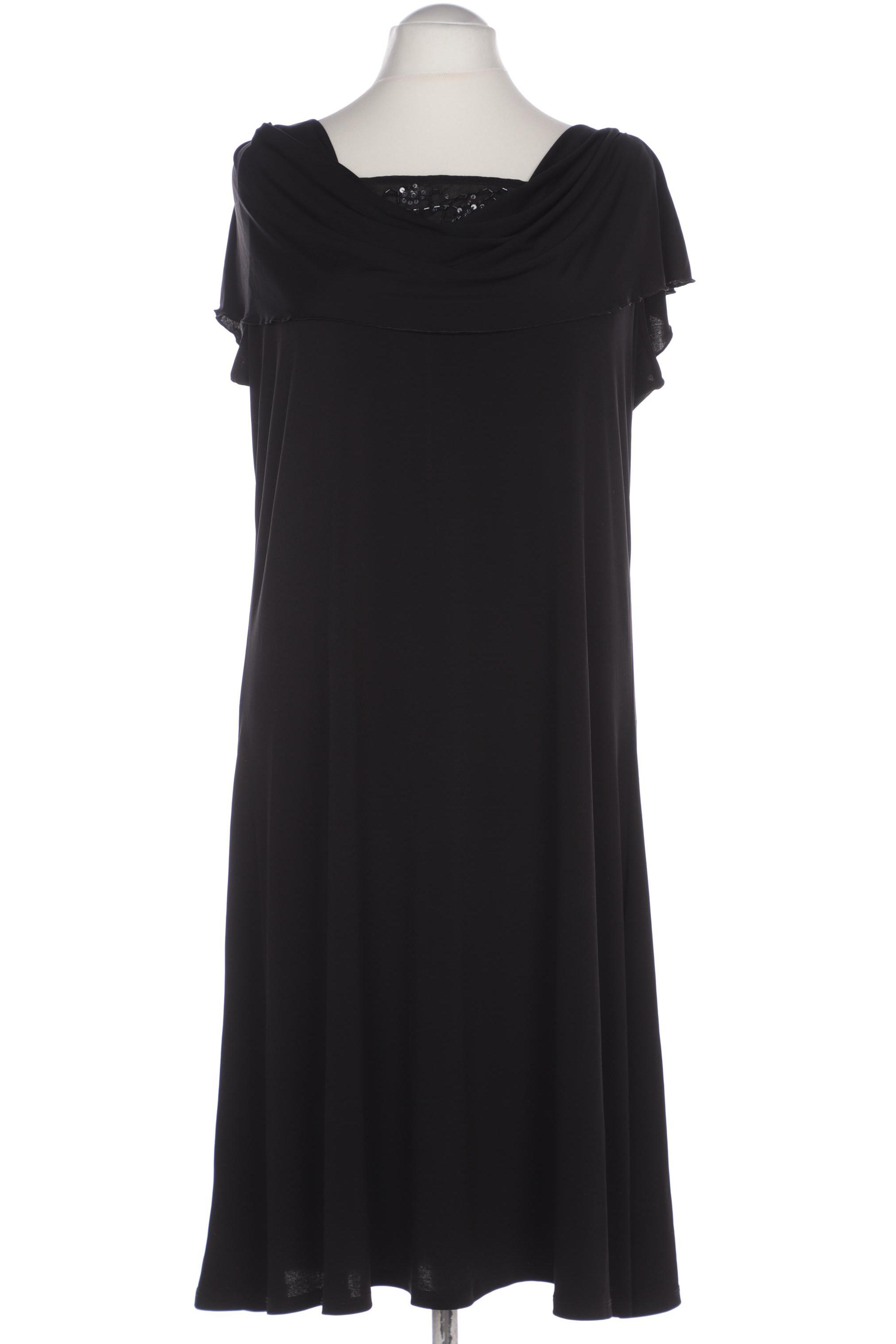 

sheego Damen Kleid, schwarz, Gr. 48