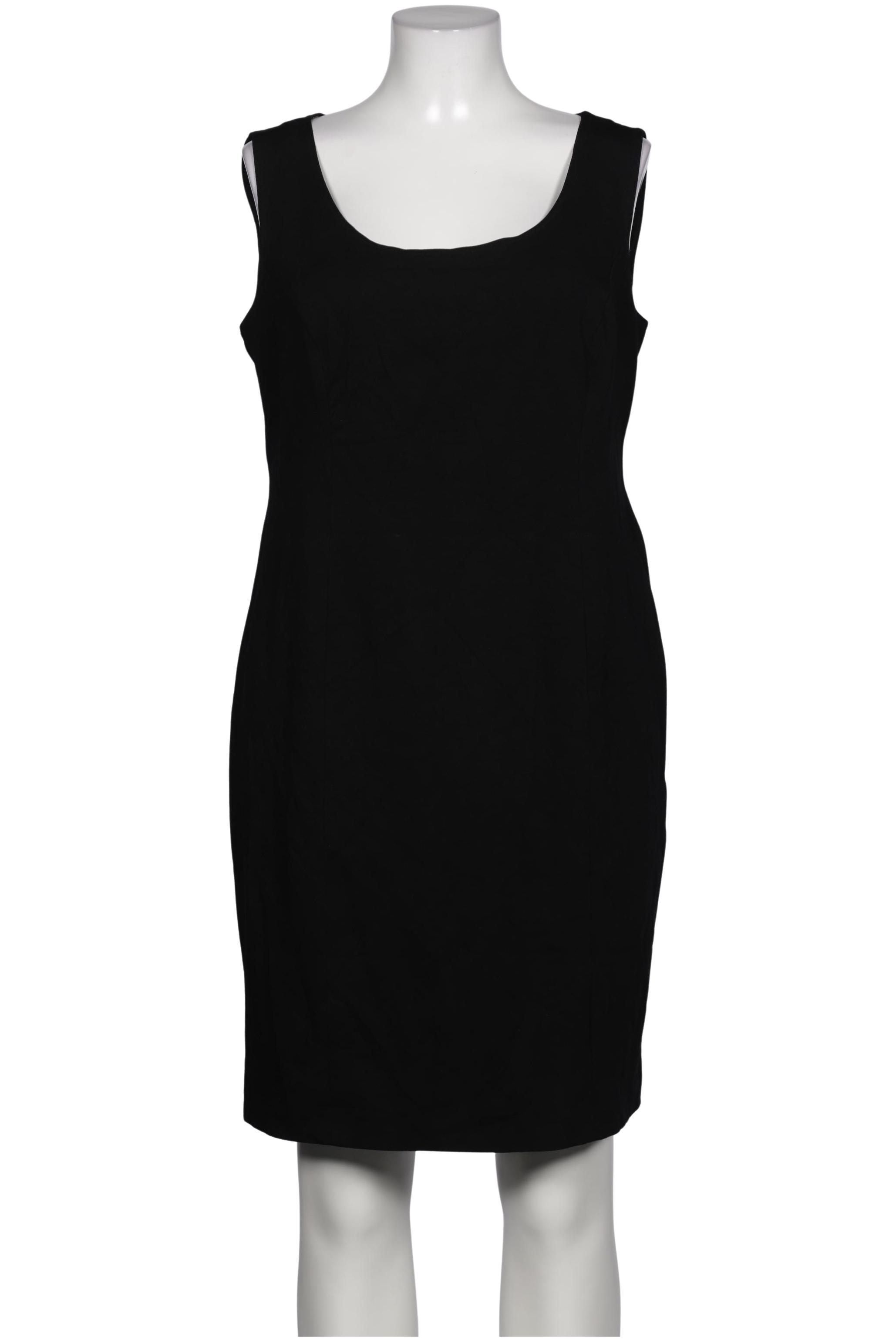 

sheego Damen Kleid, schwarz, Gr. 46