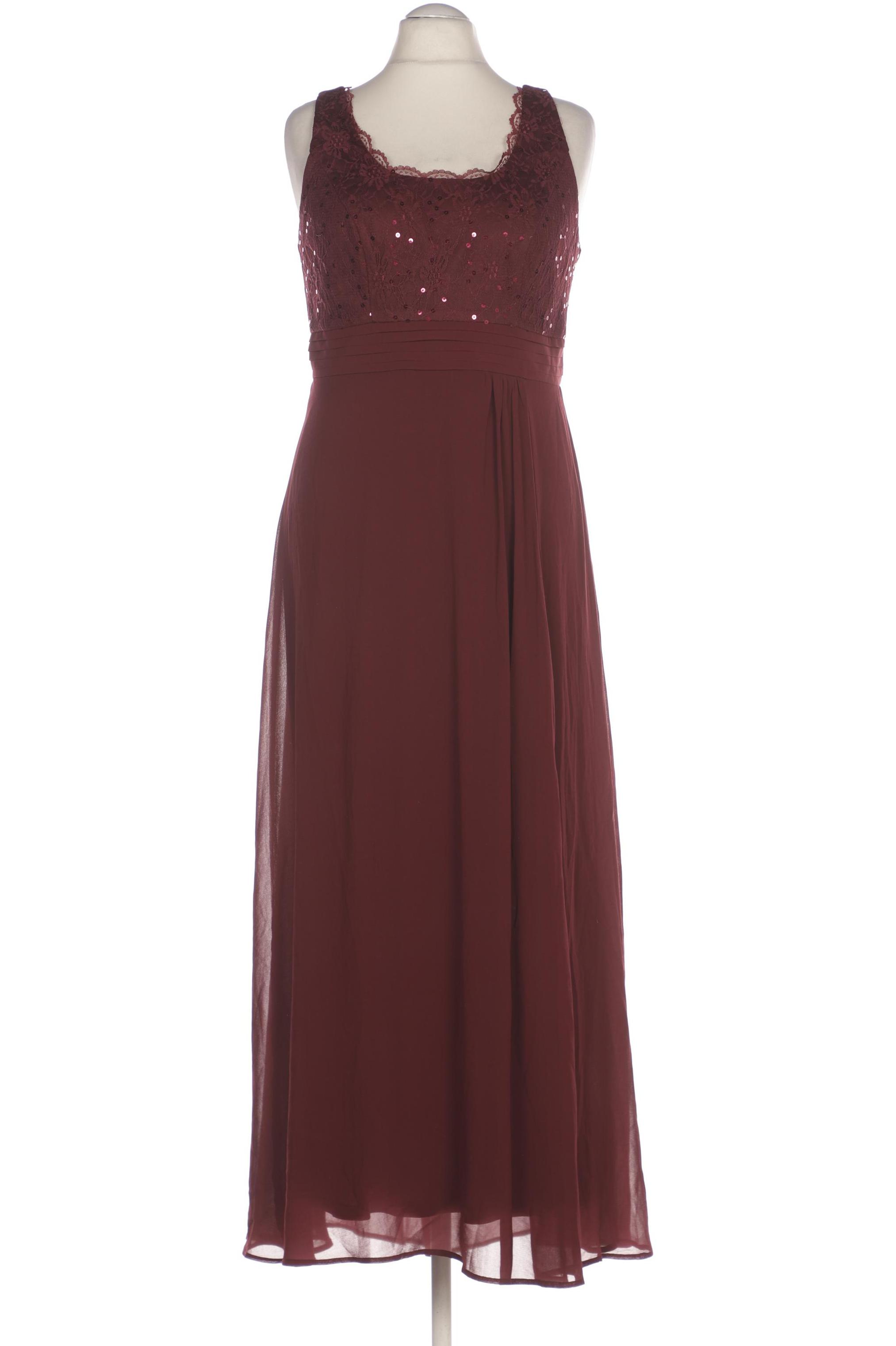 

sheego Damen Kleid, bordeaux