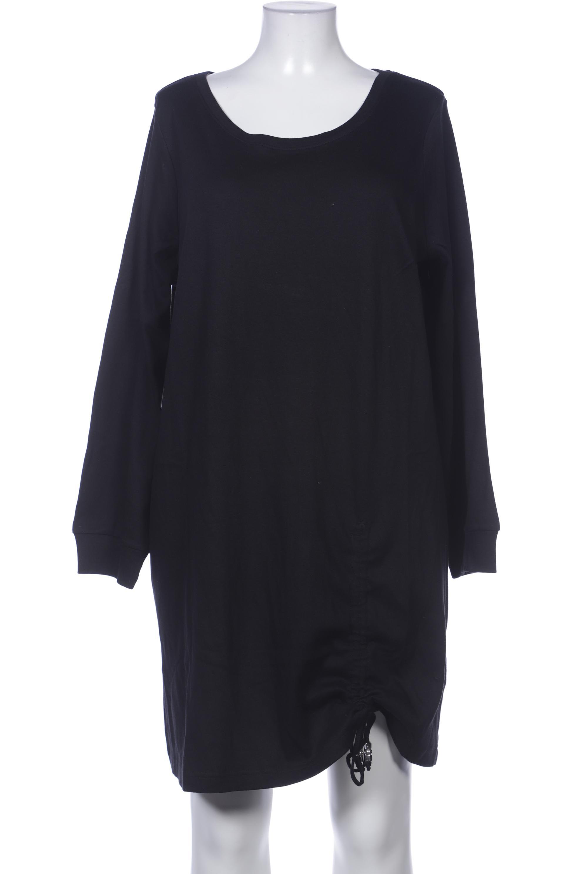 

sheego Damen Kleid, schwarz, Gr. 46