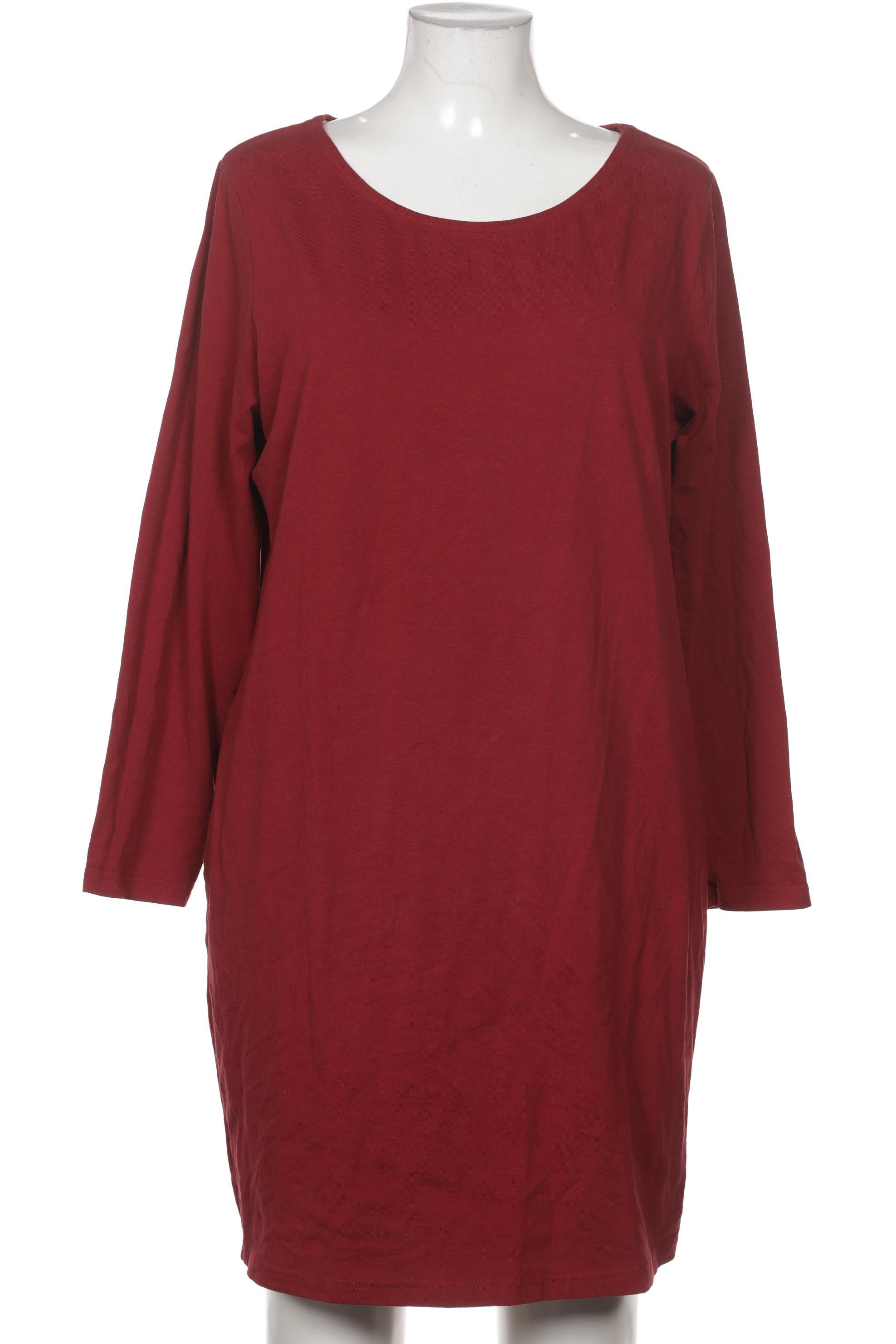 

sheego Damen Kleid, bordeaux, Gr. 46