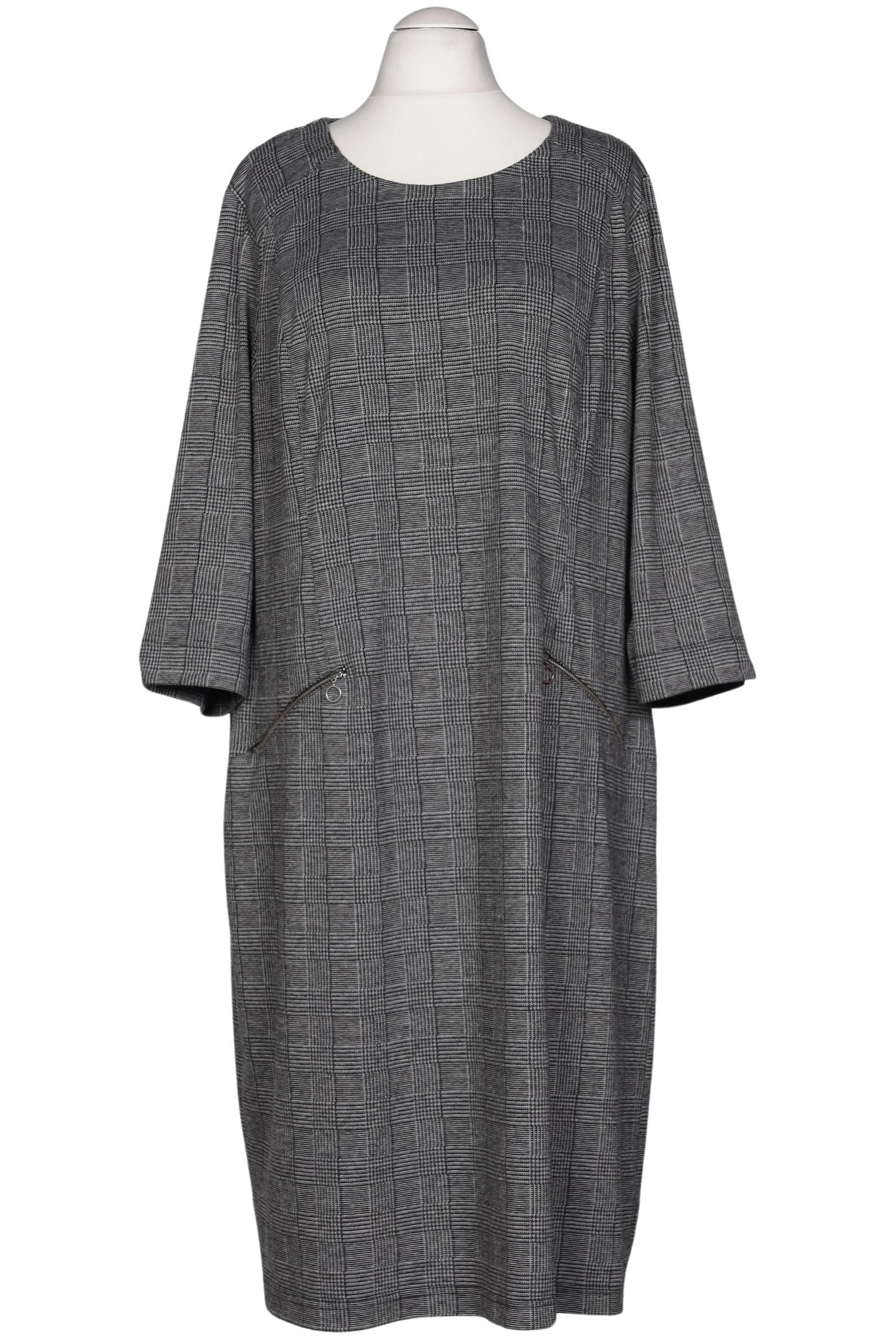 

sheego Damen Kleid, grau, Gr. 54