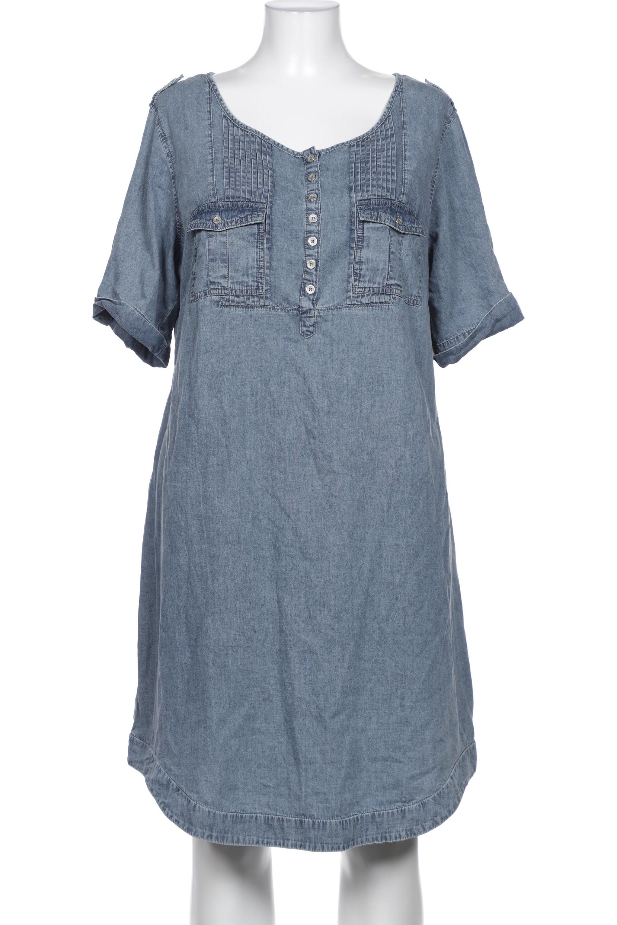 

sheego Damen Kleid, blau, Gr. 48