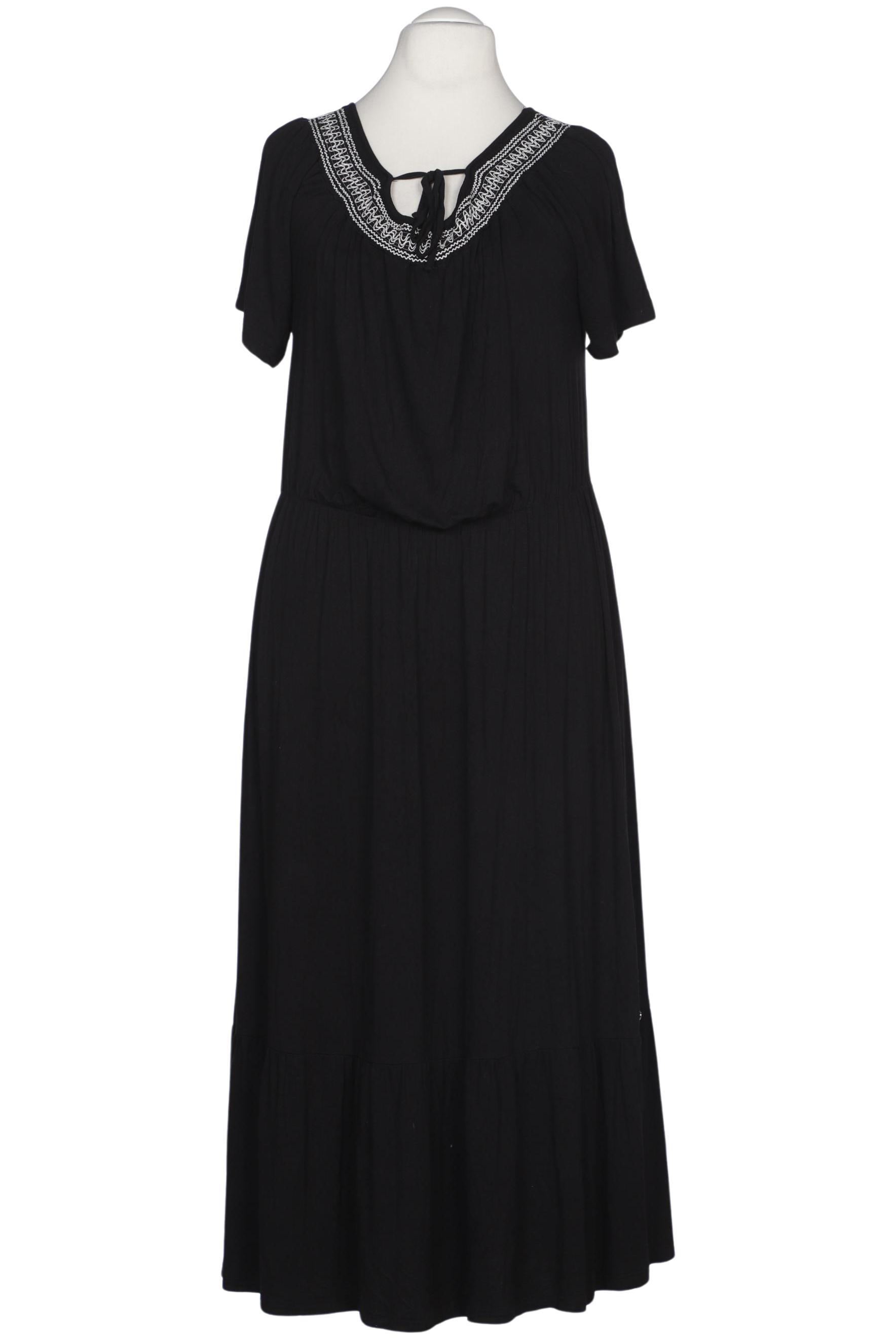 

sheego Damen Kleid, schwarz, Gr. 50