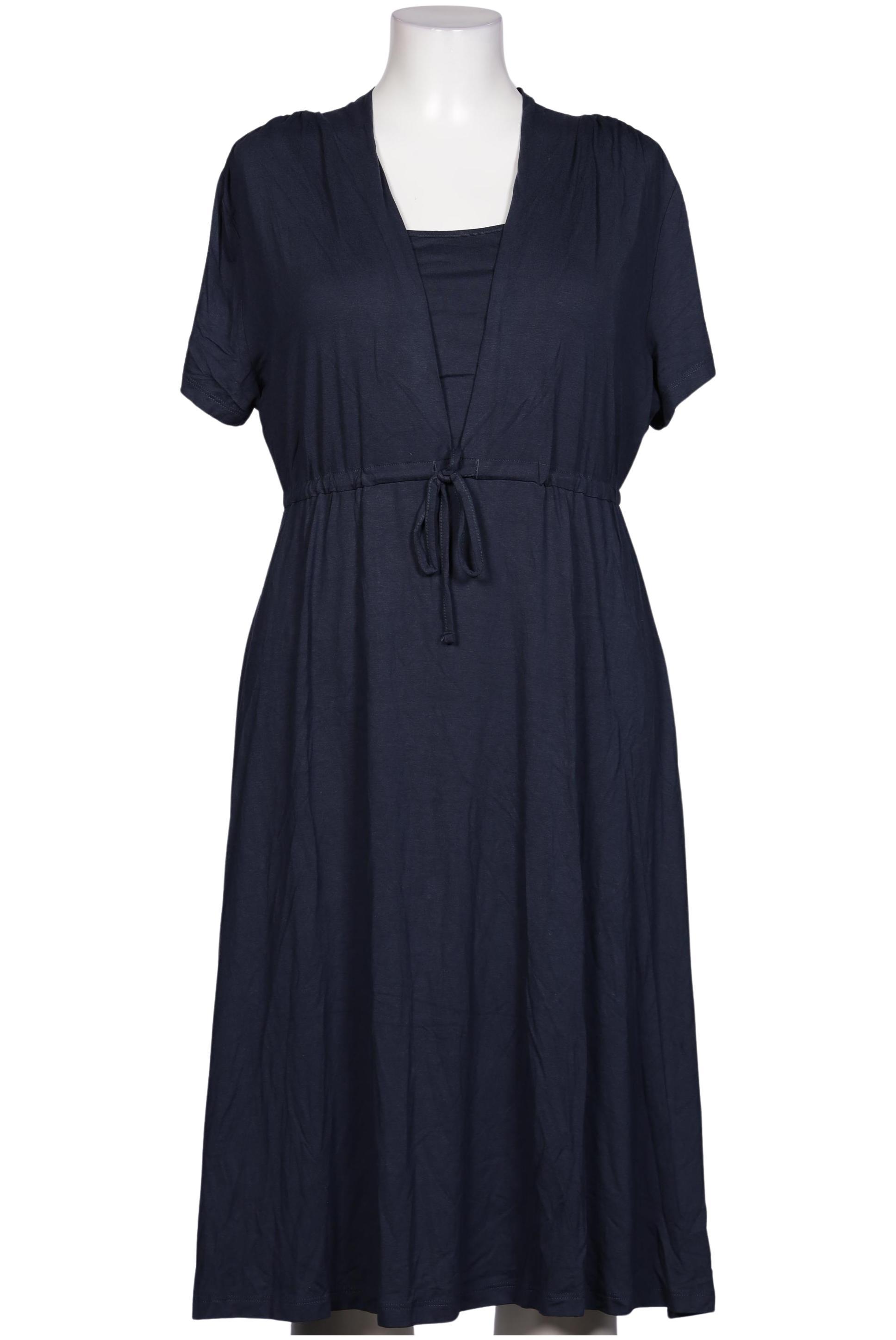 

sheego Damen Kleid, marineblau, Gr. 44