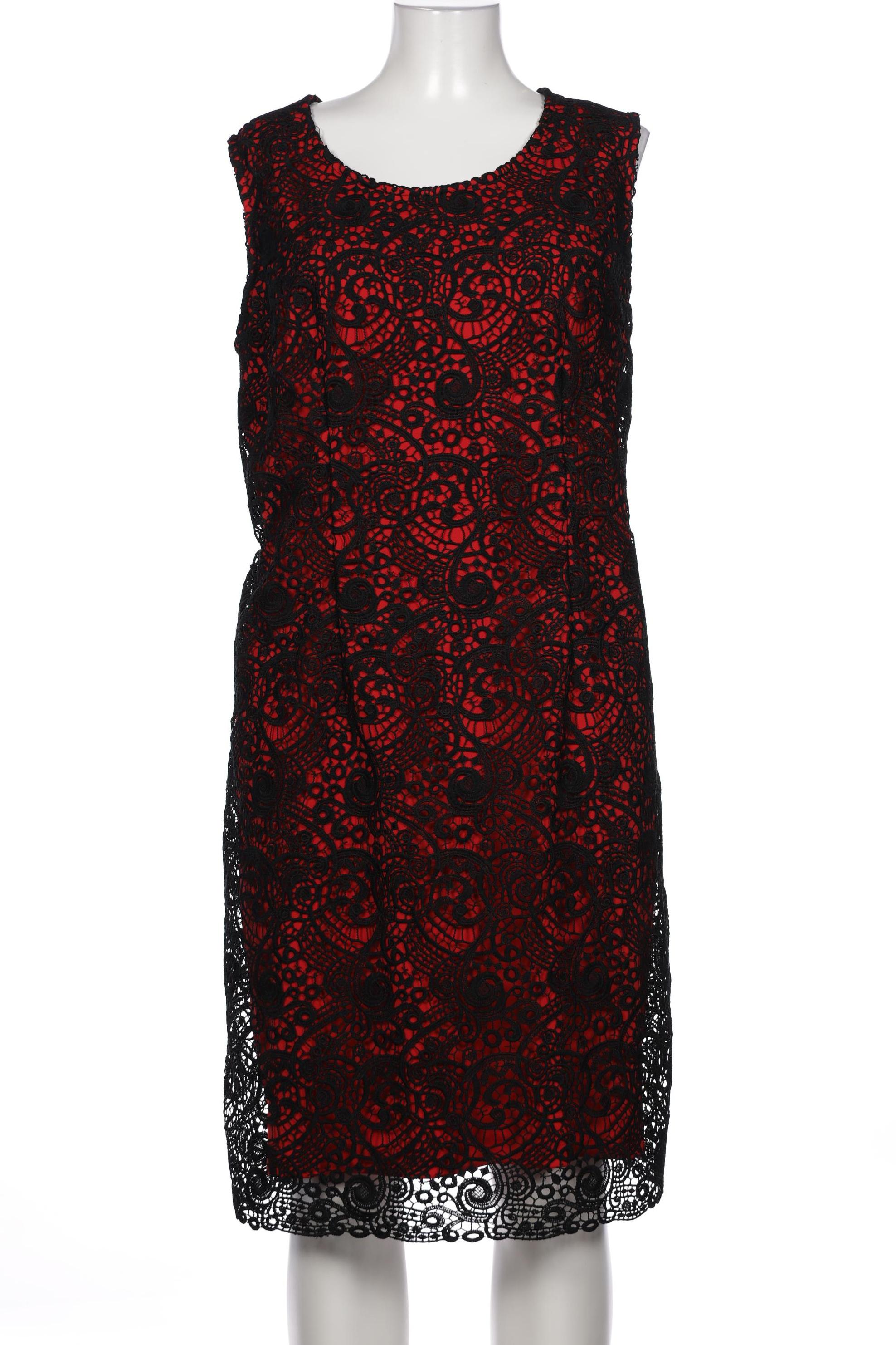

sheego Damen Kleid, schwarz, Gr. 48