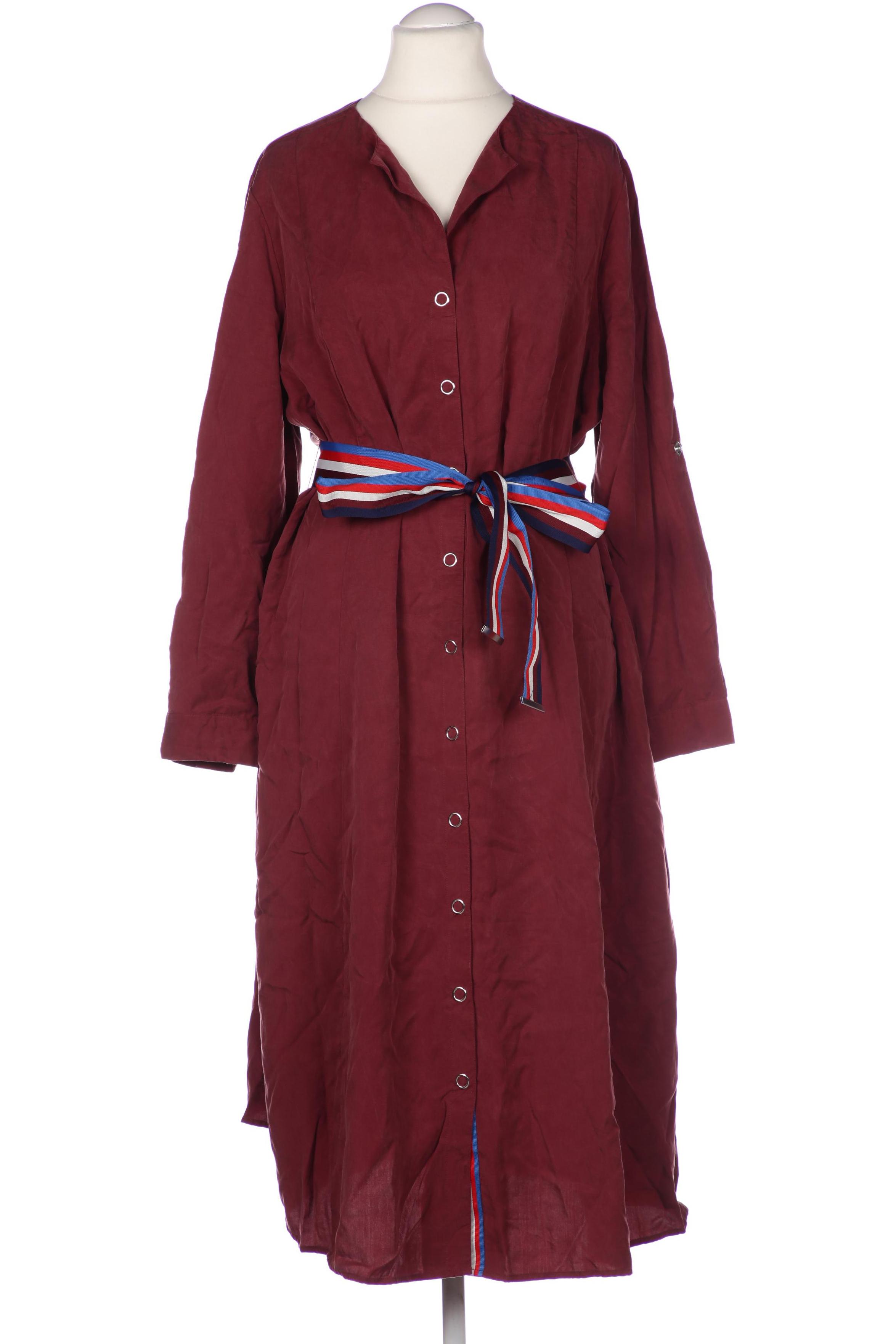 

sheego Damen Kleid, bordeaux, Gr. 50