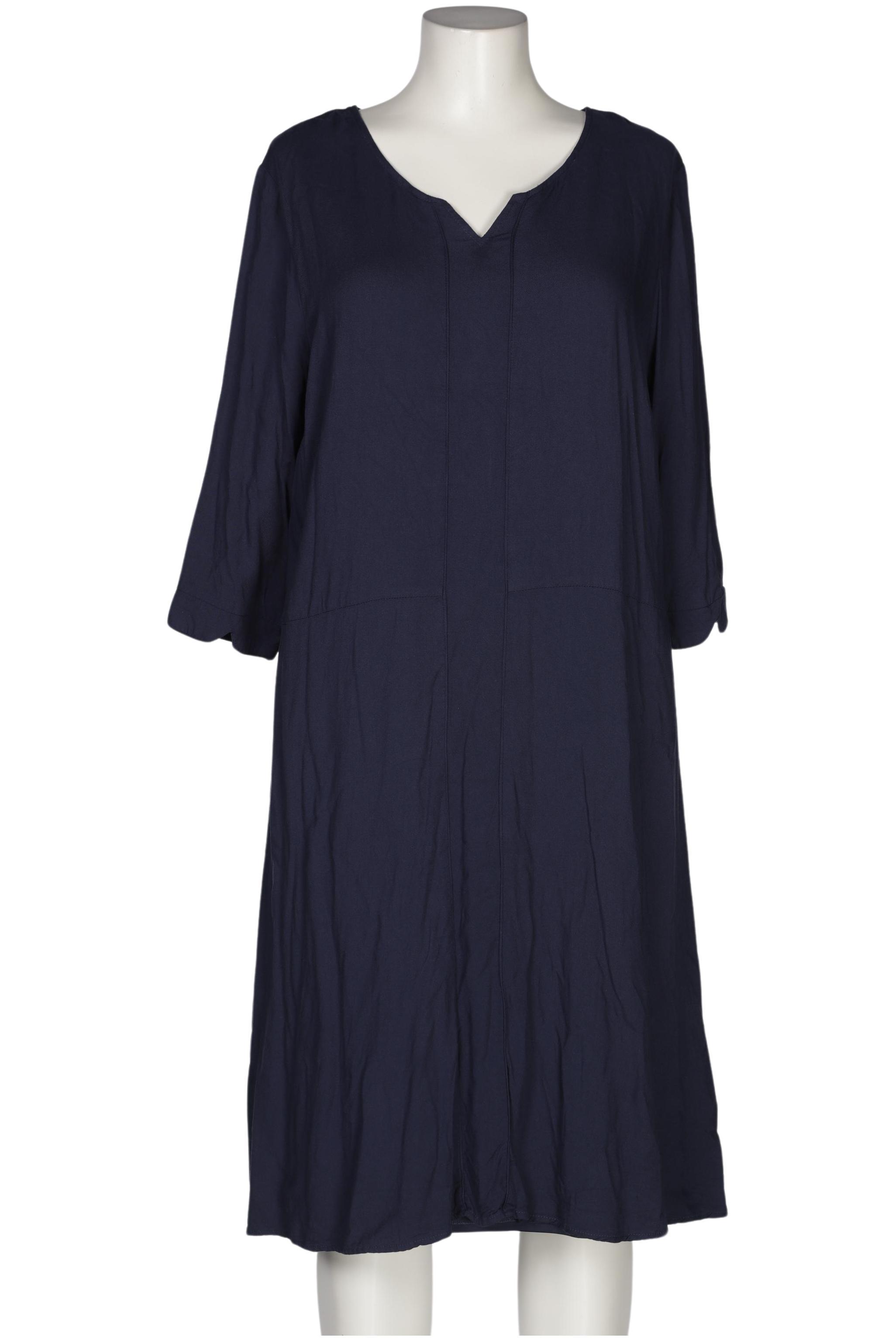 

sheego Damen Kleid, marineblau, Gr. 48
