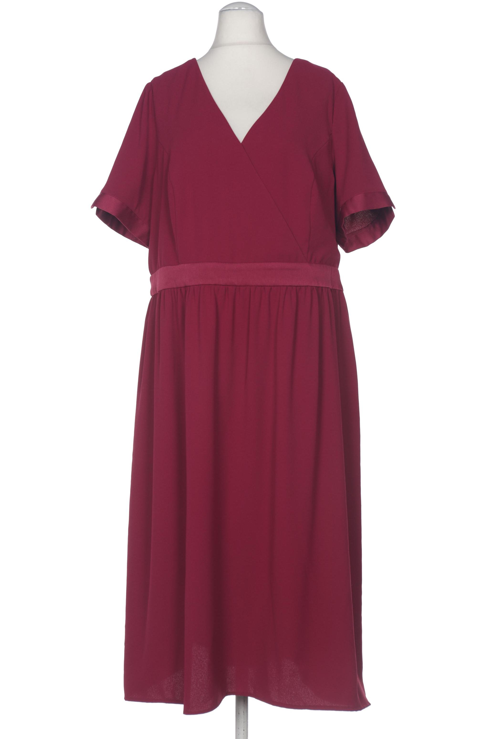 

sheego Damen Kleid, bordeaux