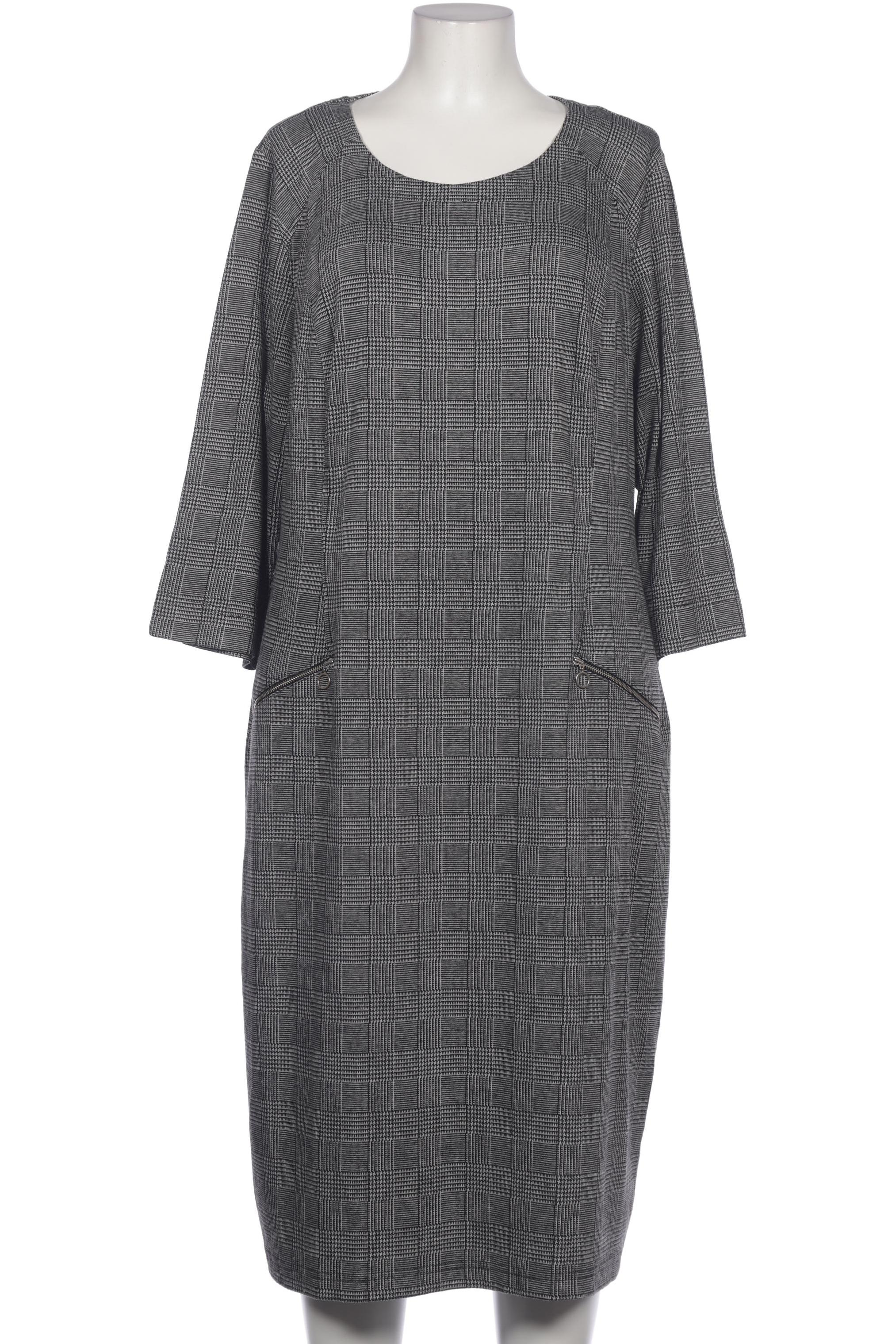 

sheego Damen Kleid, grau, Gr. 52