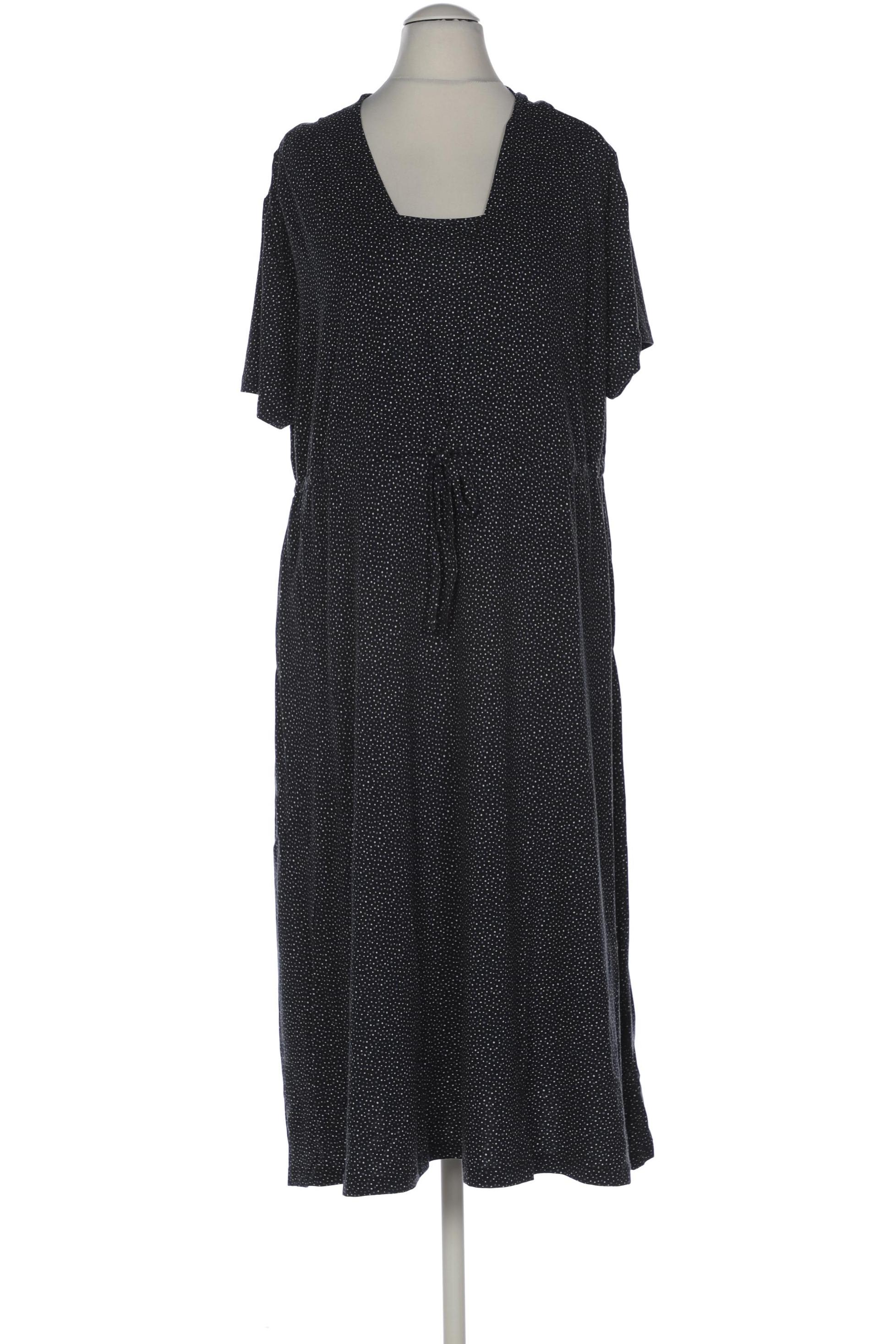 

sheego Damen Kleid, schwarz, Gr. 46
