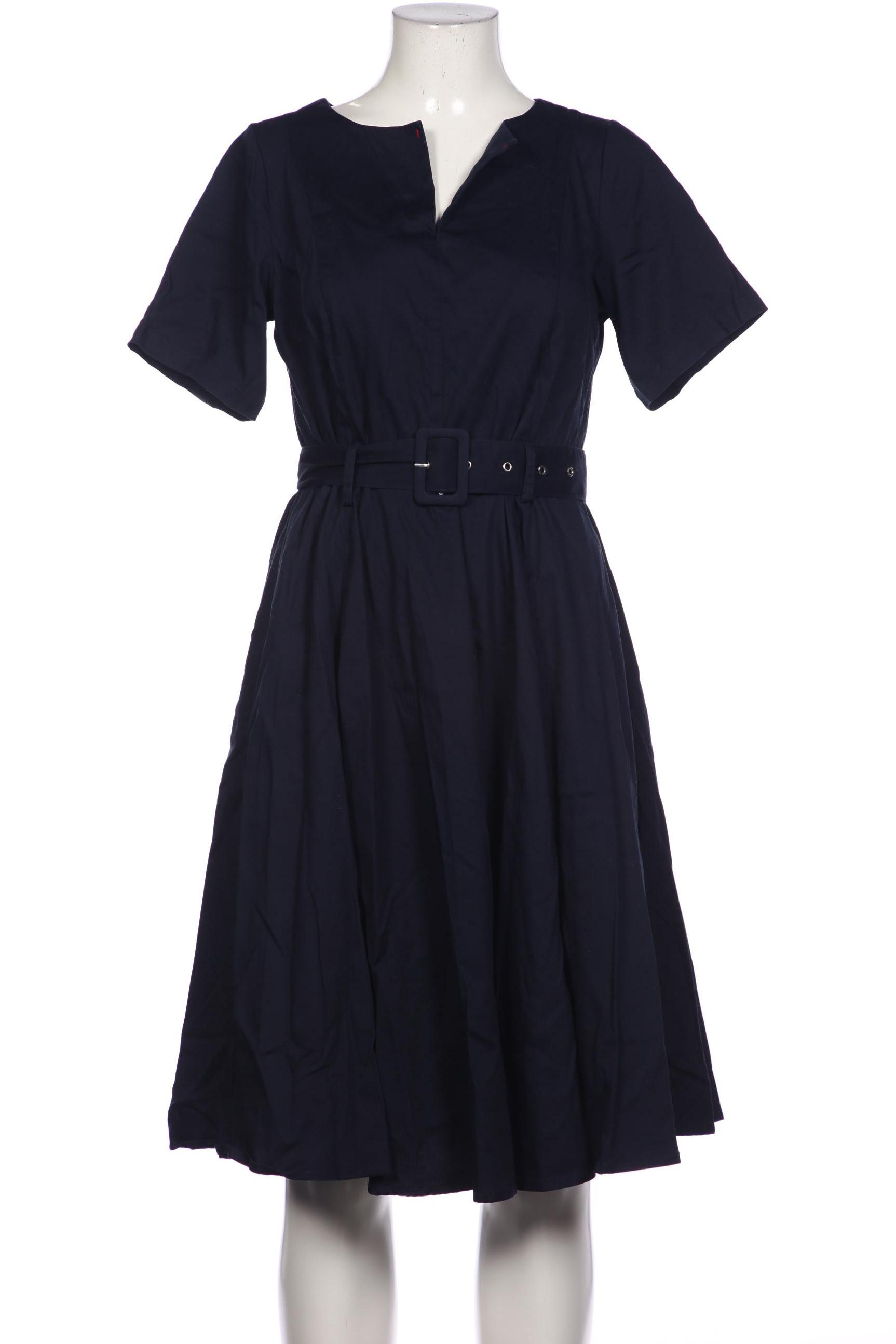 

sheego Damen Kleid, marineblau, Gr. 40