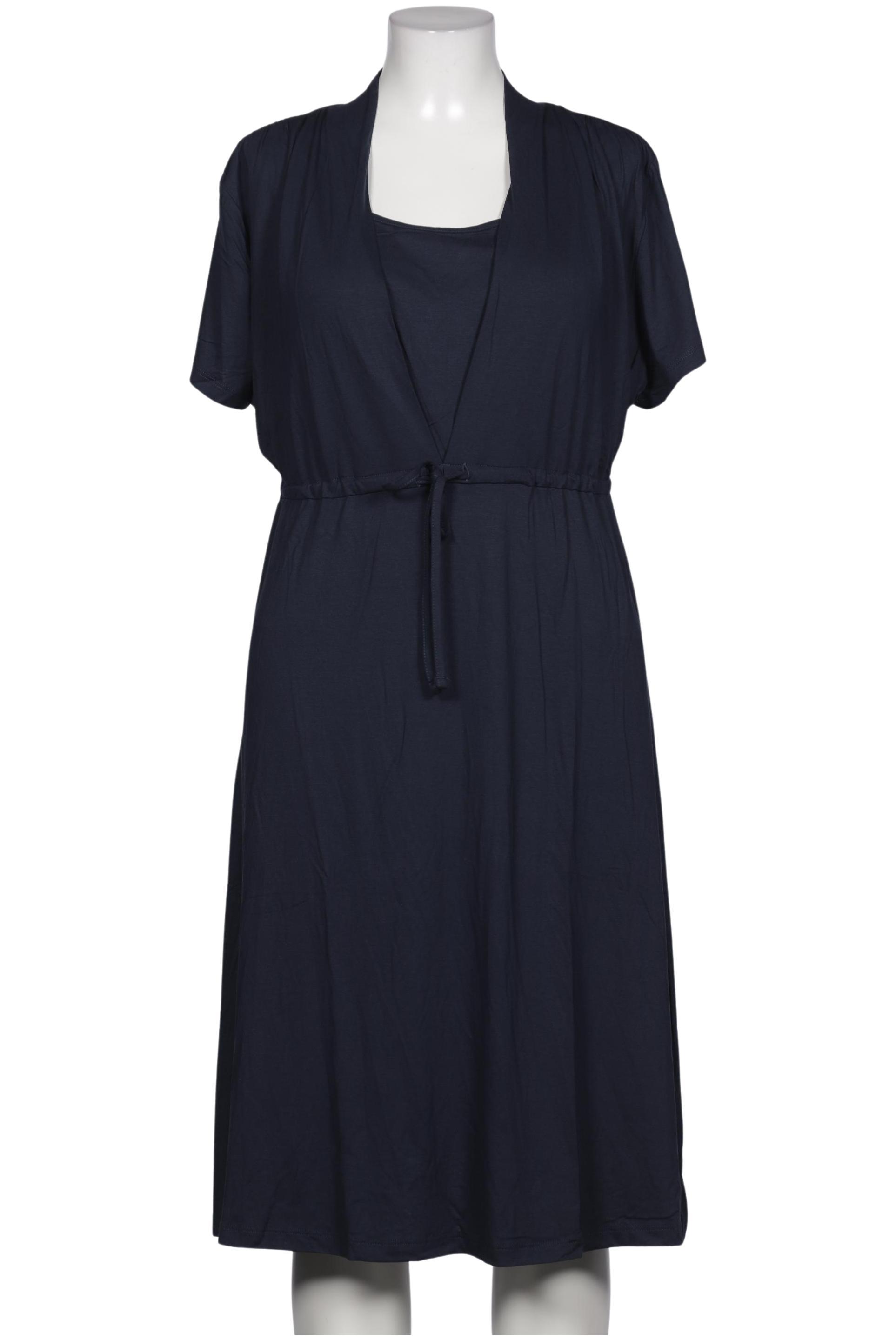 

sheego Damen Kleid, marineblau, Gr. 46
